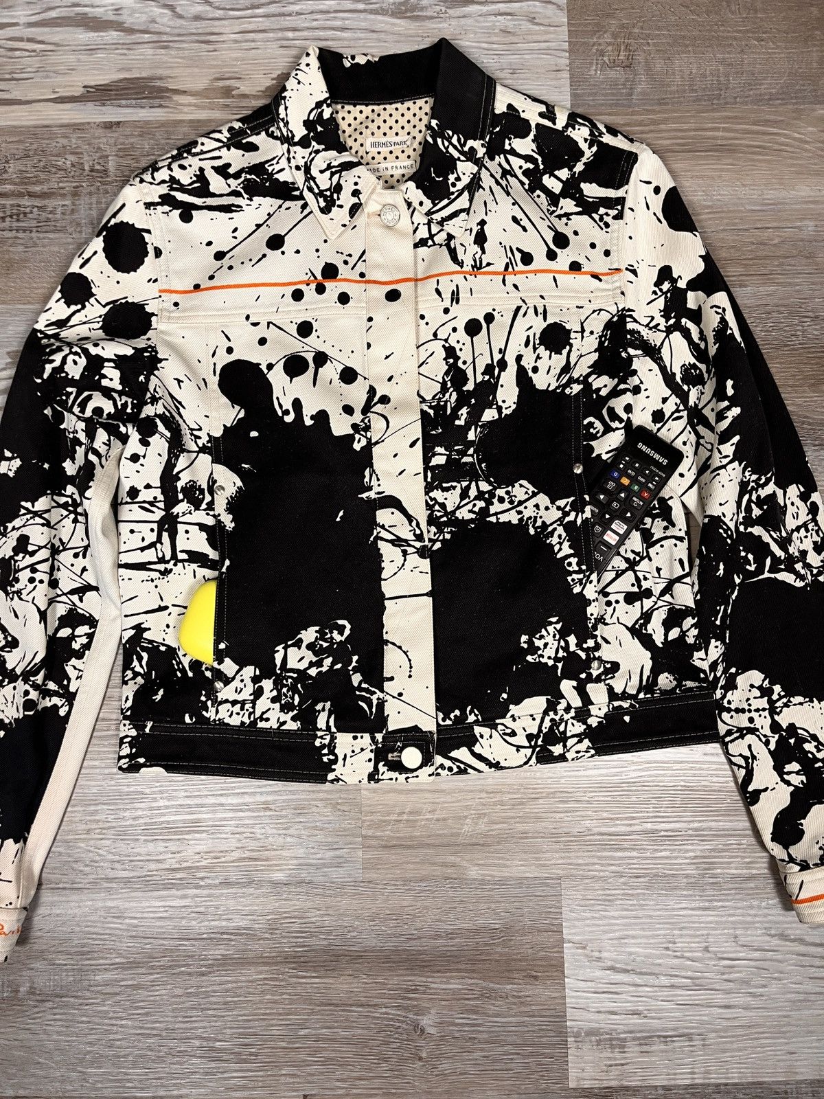 Hermes GRAIL Hermes by Margiela SS03 Chevel Surpise Denim Jacket Size US M / EU 48-50 / 2 - 5 Thumbnail