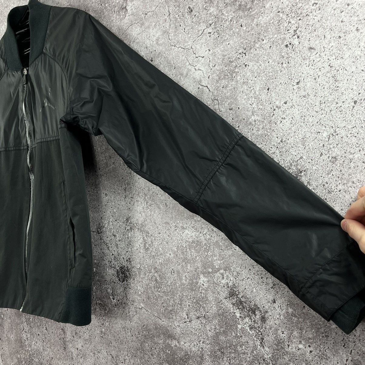 Jordan Brand Jordan Nylon Bomber Jacket Full Zip Y2K Drill Black Size M Size US M / EU 48-50 / 2 - 6 Thumbnail