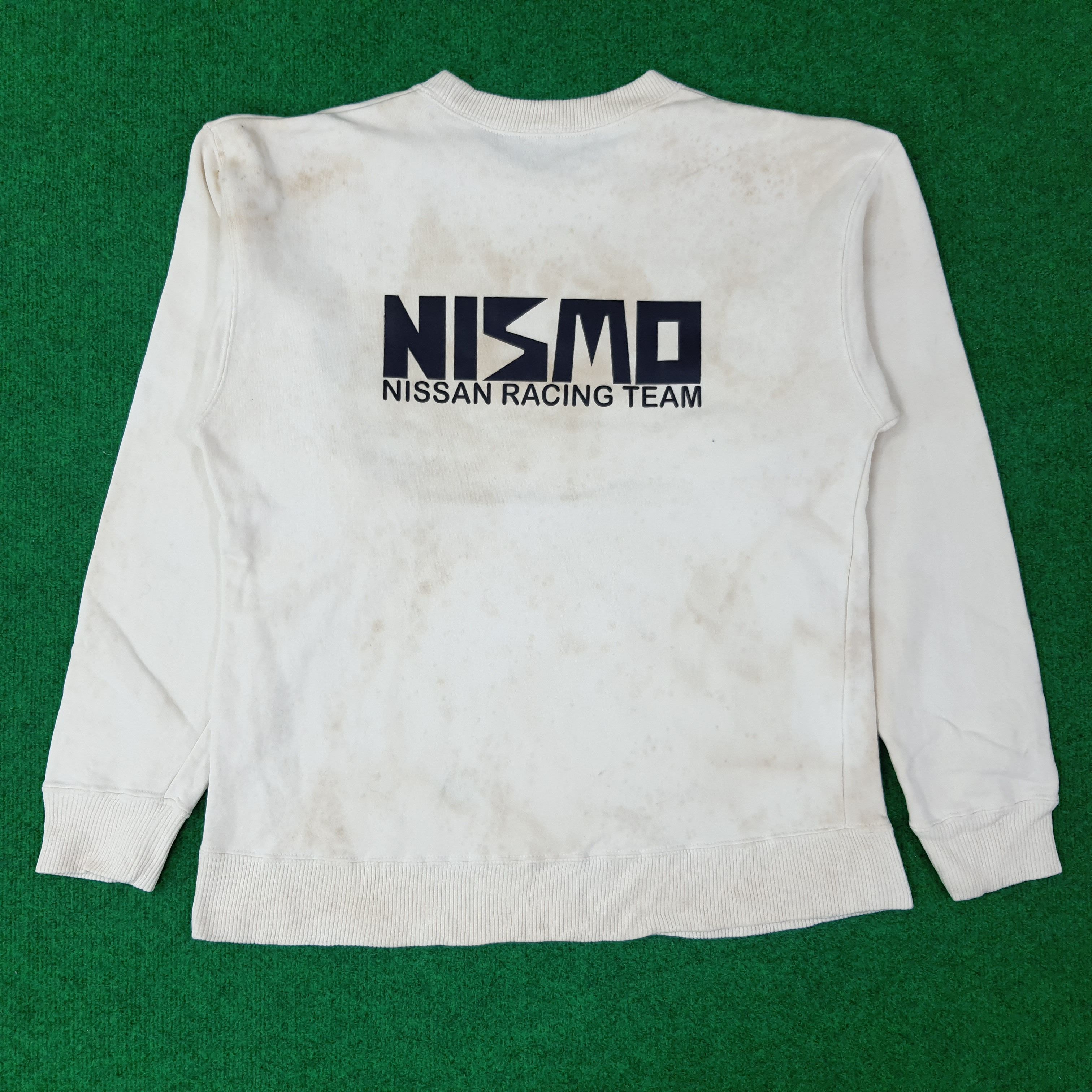 Japanese Brand Vintage NISMO Nissan Racing Custom Logo Sweatshirt C227N21 Size US M / EU 48-50 / 2 - 1 Thumbnail