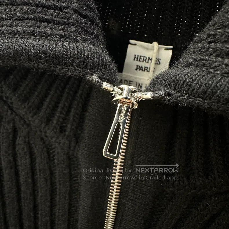 Hermes Hermes Semi-zip wool dress Size S / US 4 / IT 40 - 6 Thumbnail