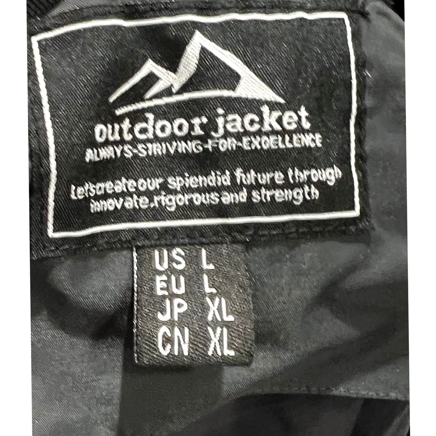 Vintage VINTAGE Outdoor Jacket Men’s Bomber Jacket Coat Windbreaker Dark Gray L Size Size US L / EU 52-54 / 3 - 4 Thumbnail