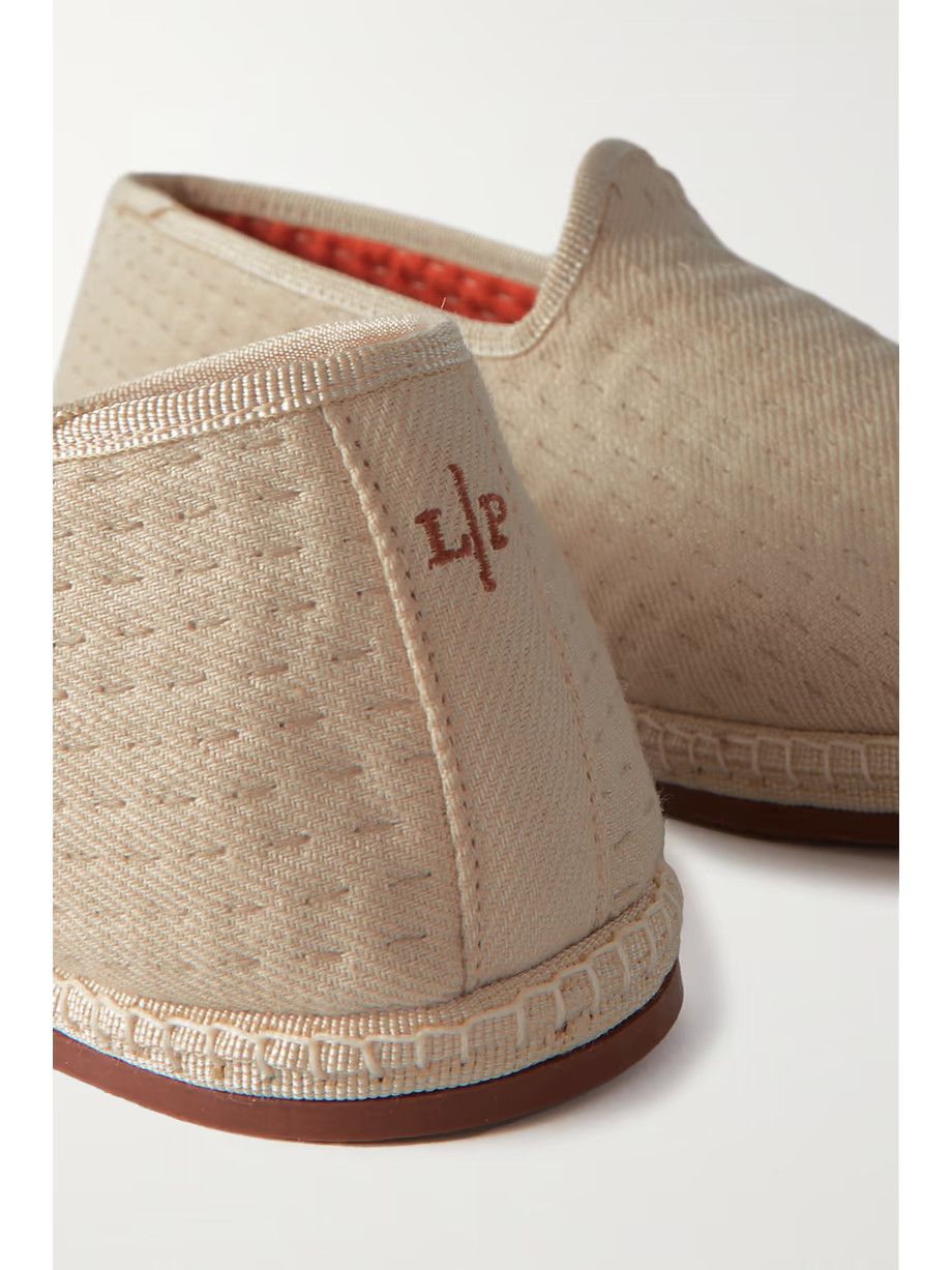 Loro Piana o1srvl11e0725 Loafers in Beige Size US 10 / IT 40 - 4 Thumbnail