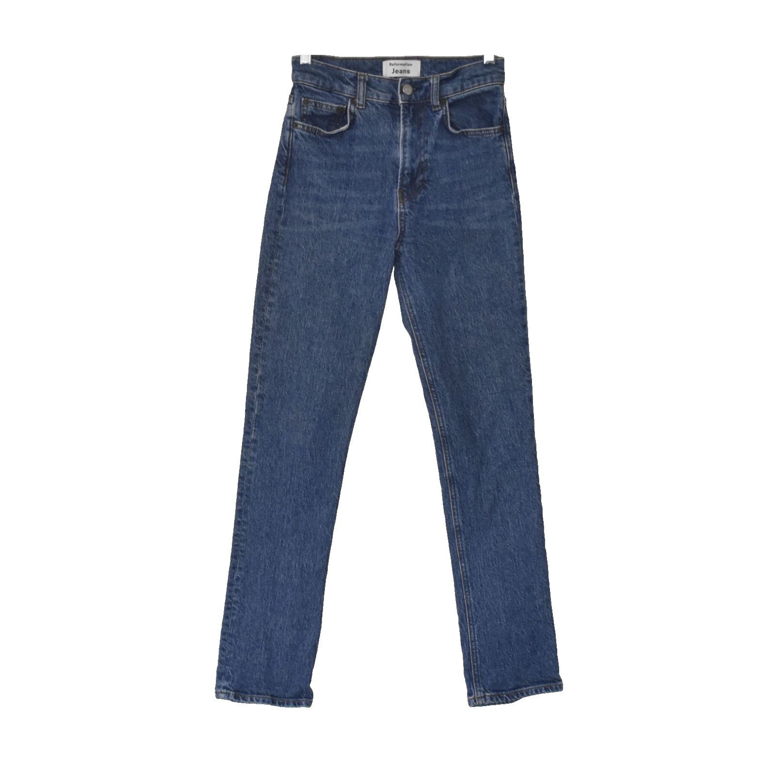 Reformation REFORMATION Cotton Wash Huntington Slim Skinny Jeans Size 24 Size 24" / US 00 / IT 34 - 1 Thumbnail