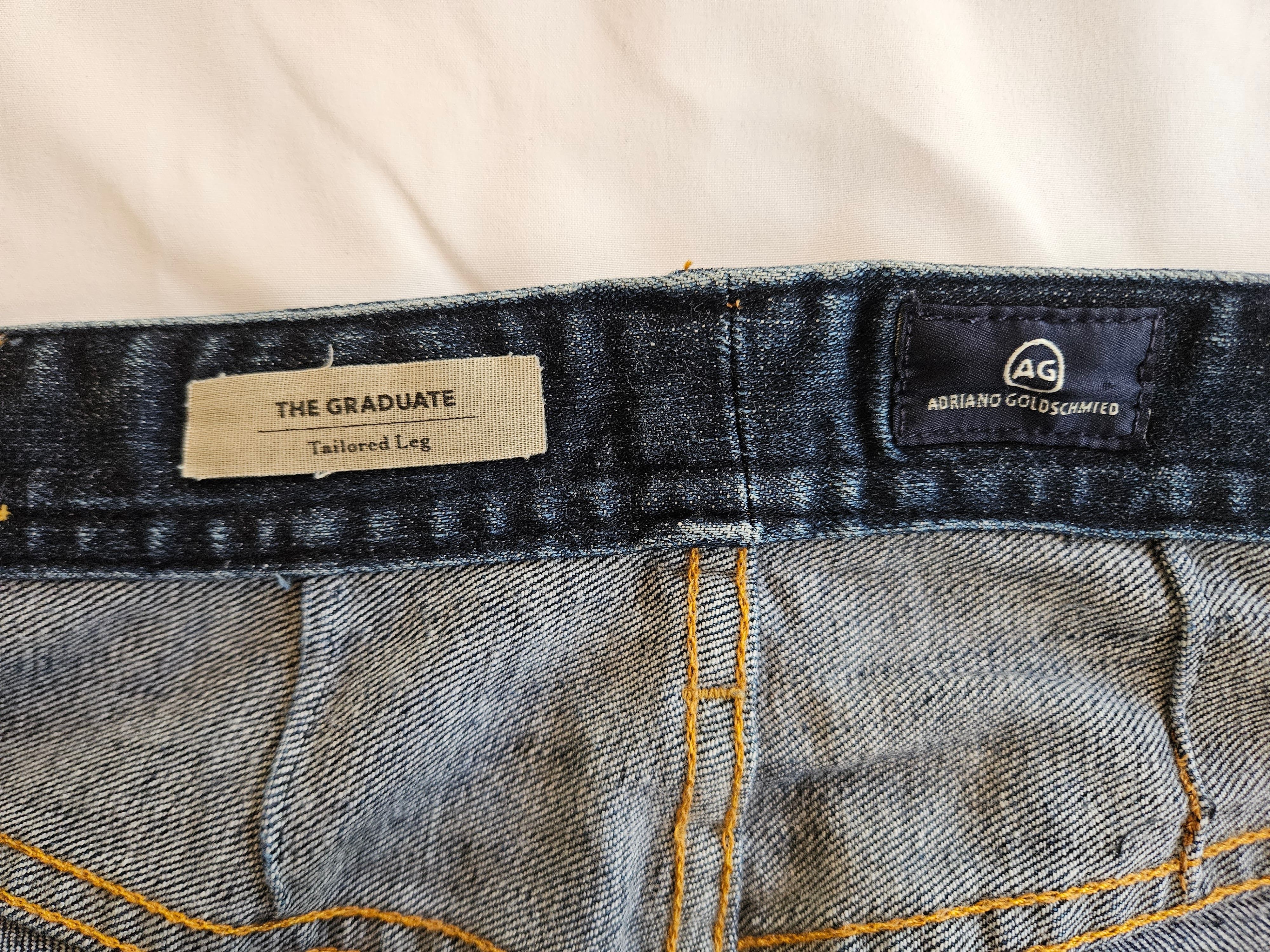 AG Adriano Goldschmied AG Adriano Goldschmied “The Graduate” Men’s Jeans 36x34 Size US 36 / EU 52 - 8 Thumbnail