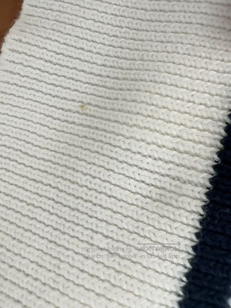 Valentino Valentino Wool striped knit V-neck sweater Size S / US 4 / IT 40 - 4 Thumbnail