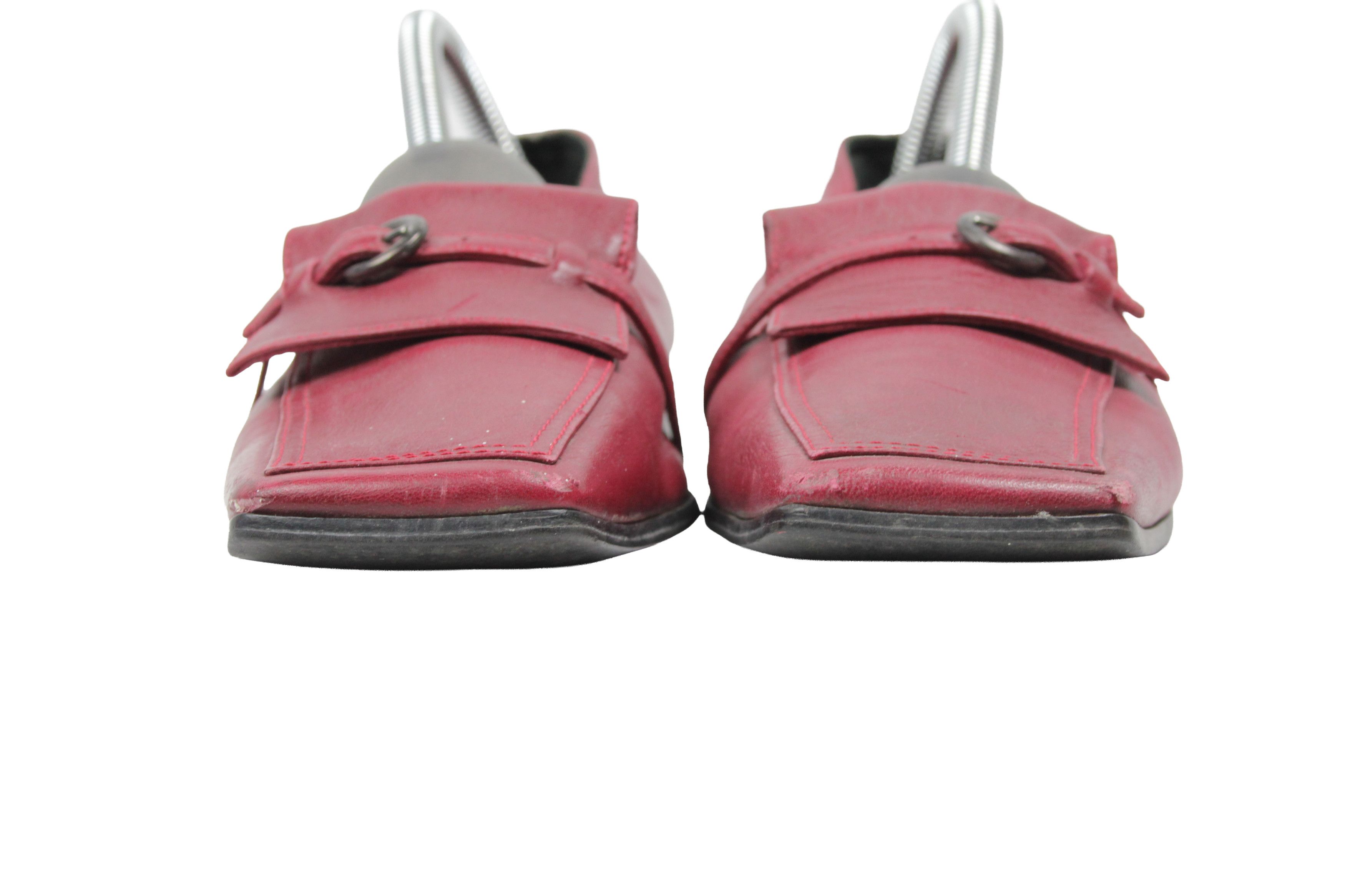 Japanese Brand Marco Morea 00S Y2K Square Toe Flats Vintage Size US 11 / IT 41 - 4 Thumbnail