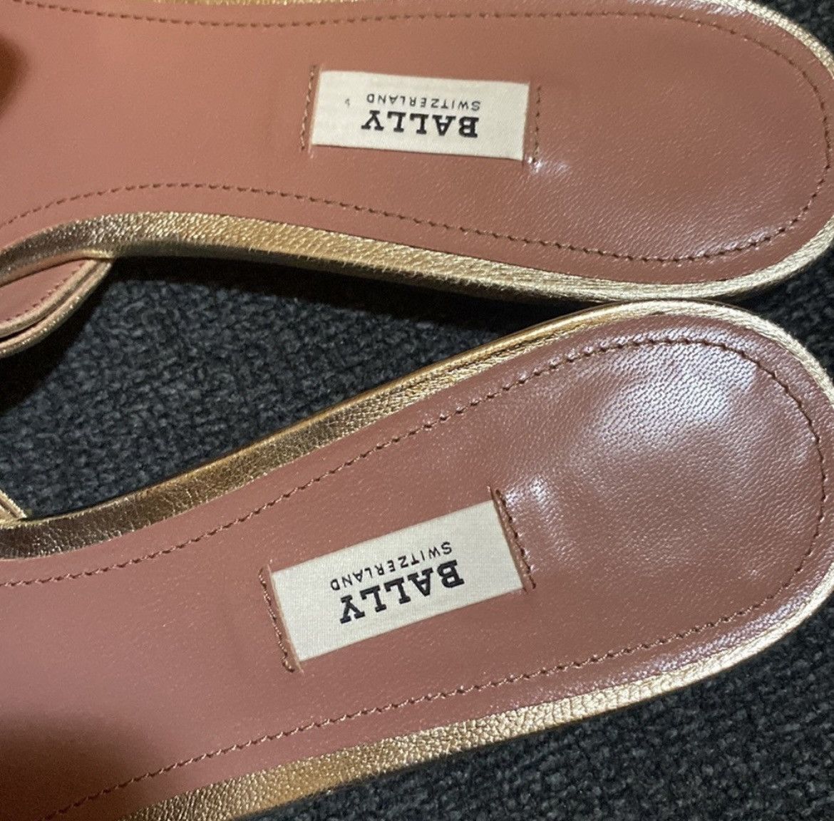 Bally Bally Hamelin Buckle Flat size US 6 FR 36.5 Size US 6 / IT 36 - 3 Thumbnail