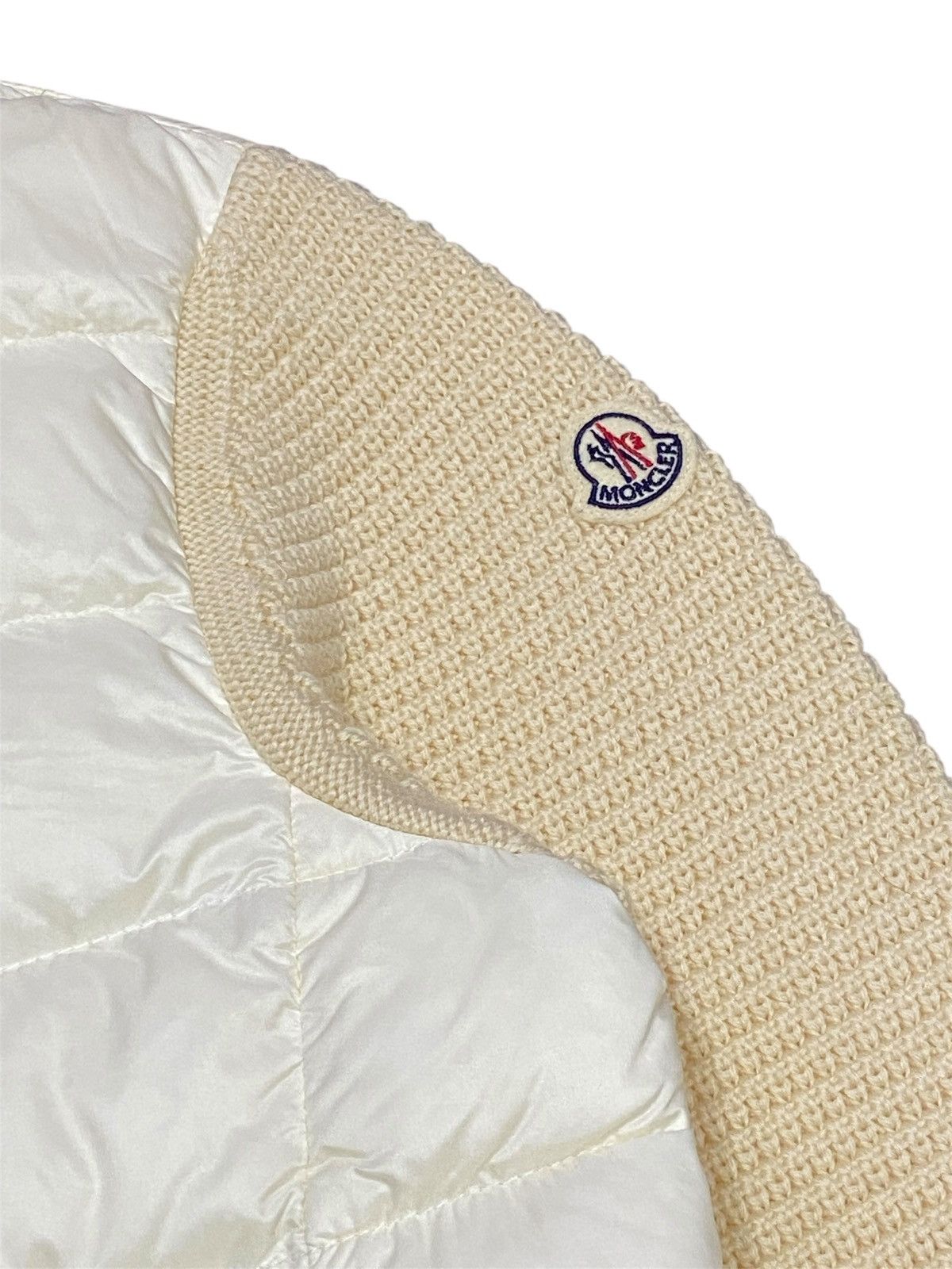 Moncler Moncler Knit Wool Sleeves Puffer Jacket Size S / US 4 / IT 40 - 10 Thumbnail