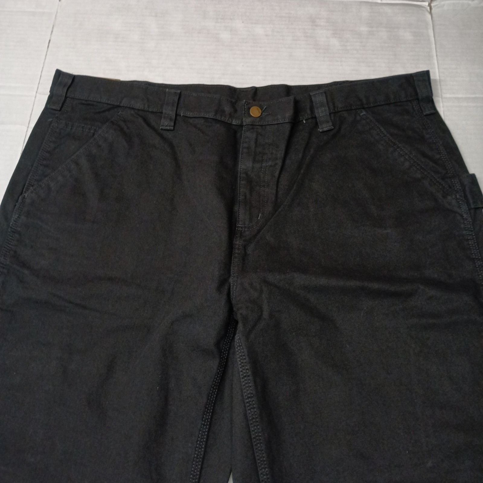 Other Brahma Work Carpenter Pants Men's Size 42x30 Black Relaxed Size US 42 / EU 58 - 4 Thumbnail