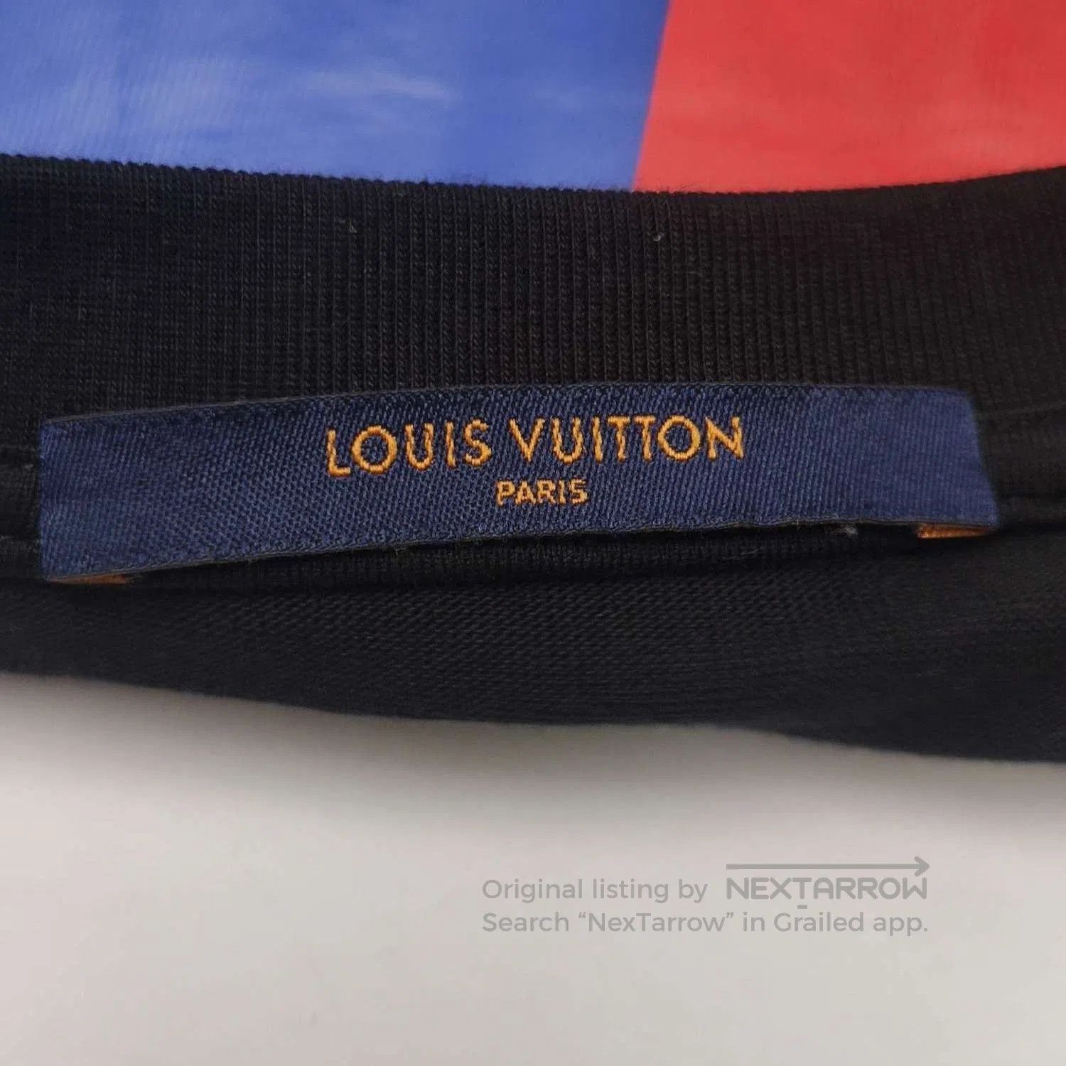 Louis Vuitton Louis Vuitton L Cotton Logo Crew Neck T. Size US L / EU 52-54 / 3 - 2 Thumbnail