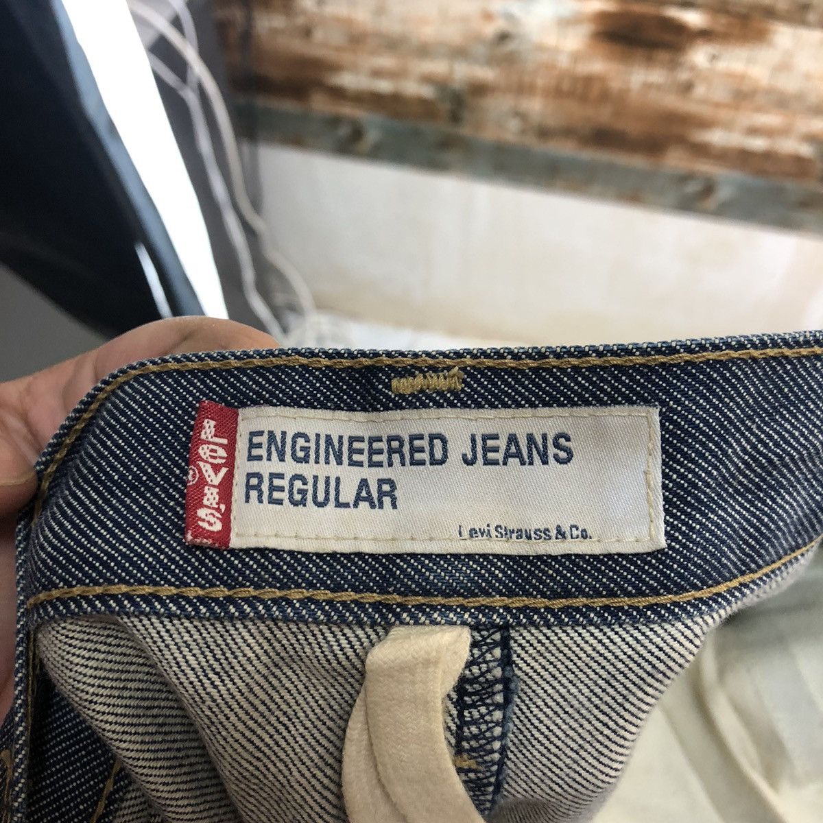 Levi's Levis engineered vintage Blue jeans Denim Pants #A2581 Size US 31 - 22 Thumbnail