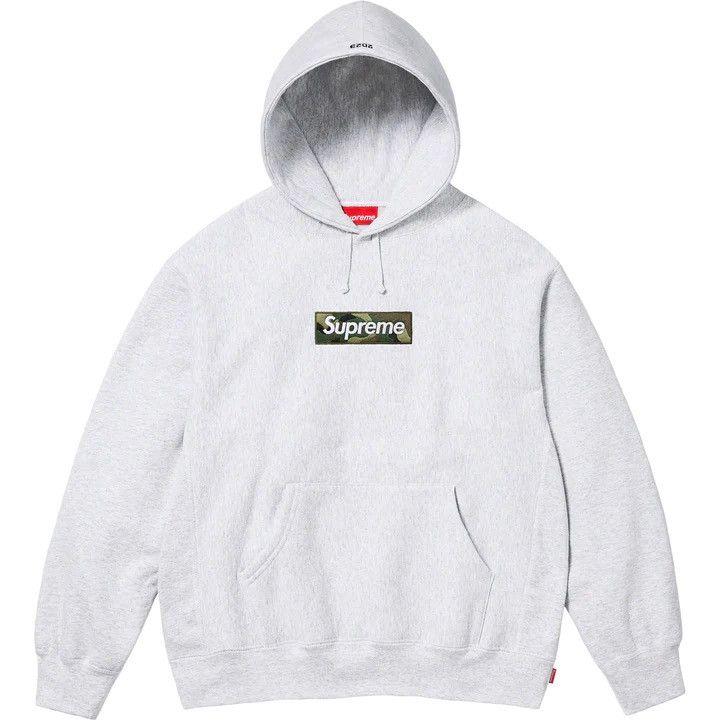 Image of Supreme Box Logo Grey Hoodie XL | Sold Out | Confirmed Order, Men's