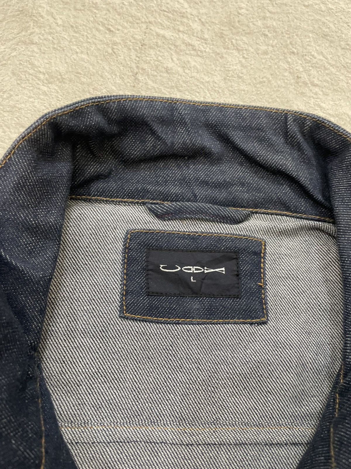 Japanese Brand 2000s Japanese Raw Denim Jacket If6was9 Hysteric Y2K LGB Size US L / EU 52-54 / 3 - 4 Thumbnail