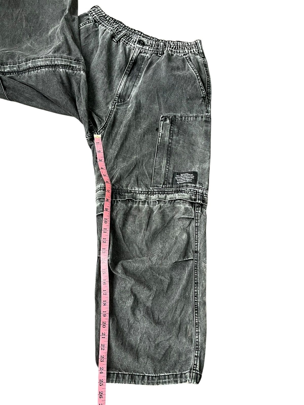 Undercover GU x Undercover Kosmik Noise 2Way Zip Baggy Cargo Pants Size US 32 / EU 48 - 15 Thumbnail