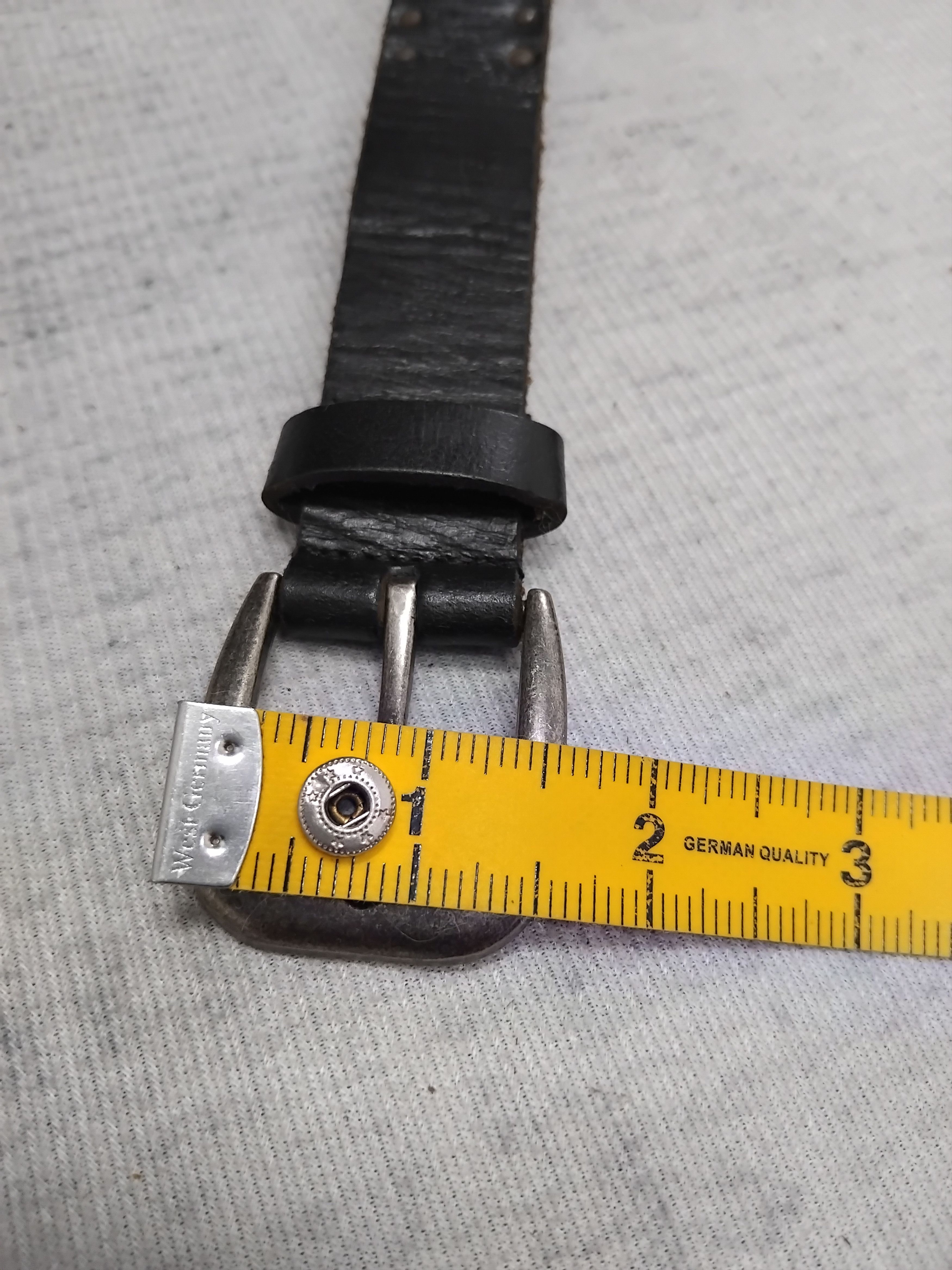Japanese Brand 💥291295 homme studded punk rock leather belt Size ONE SIZE - 13 Thumbnail