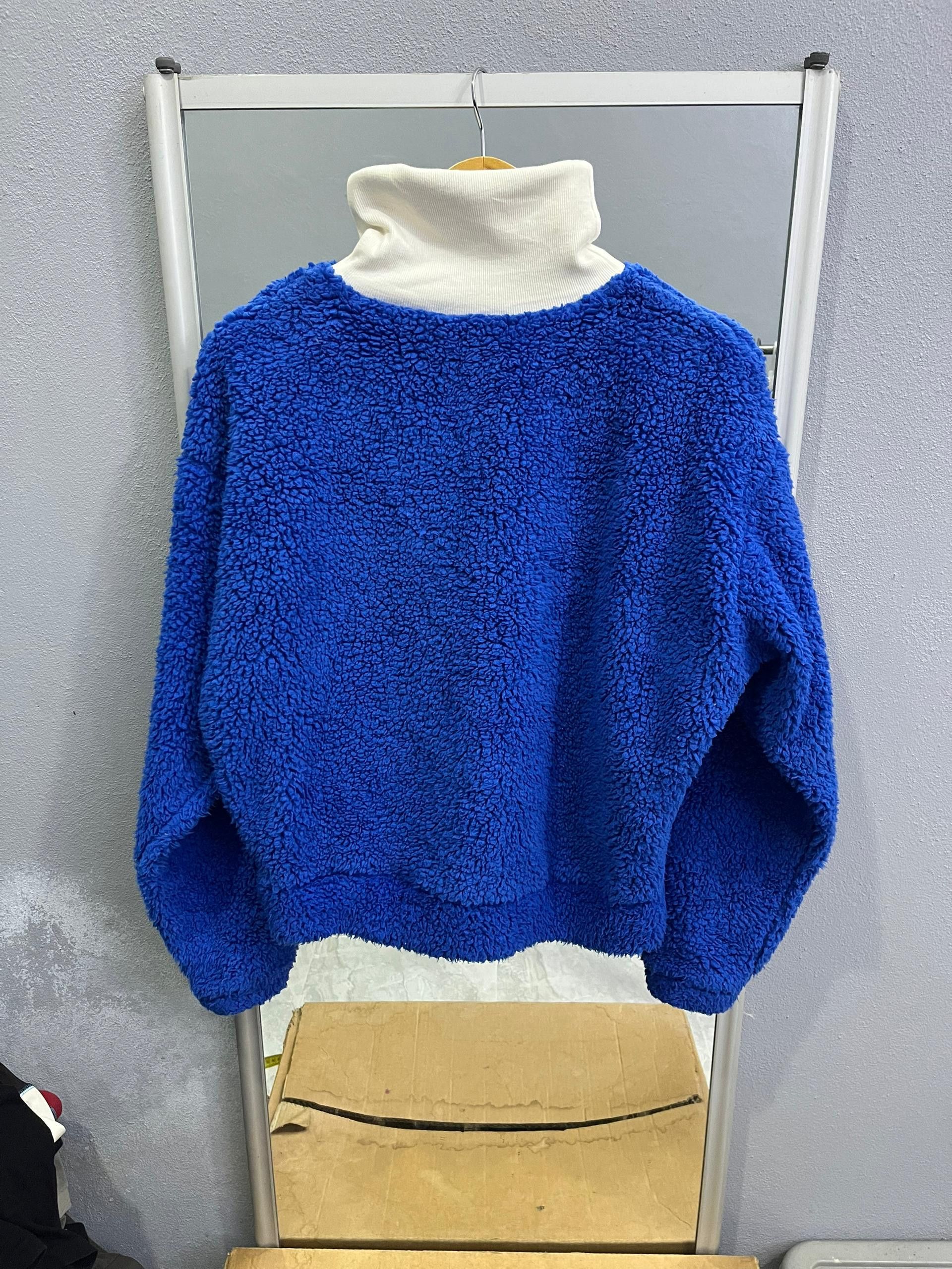 Disney Disney Donald Duck Fleece Mock Neck Pullover Size S / US 4 / IT 40 - 7 Thumbnail