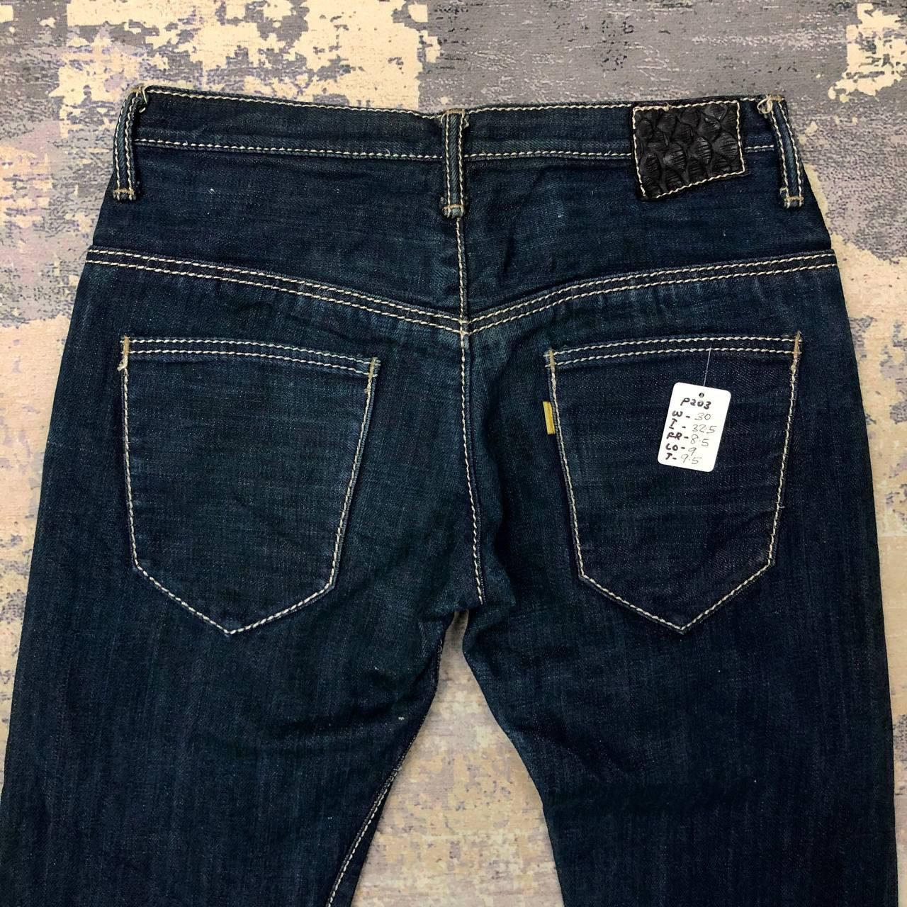 Other P203 DOPE + DRAKKAR JAPAN FLARED DENIM Size US 30 / EU 46 - 4 Thumbnail