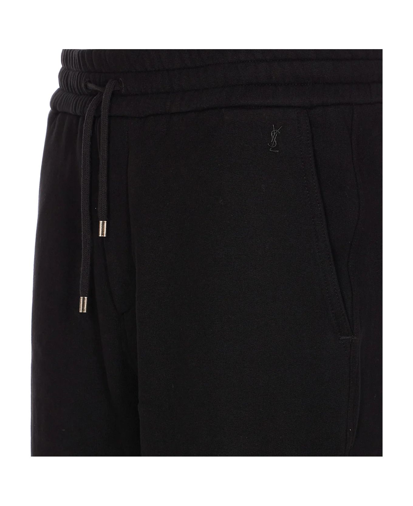 Saint Laurent Paris oc11z0126 813788 Sweatpant & Jogger jambes in Noir Size US 28 / EU 44 - 4 Thumbnail