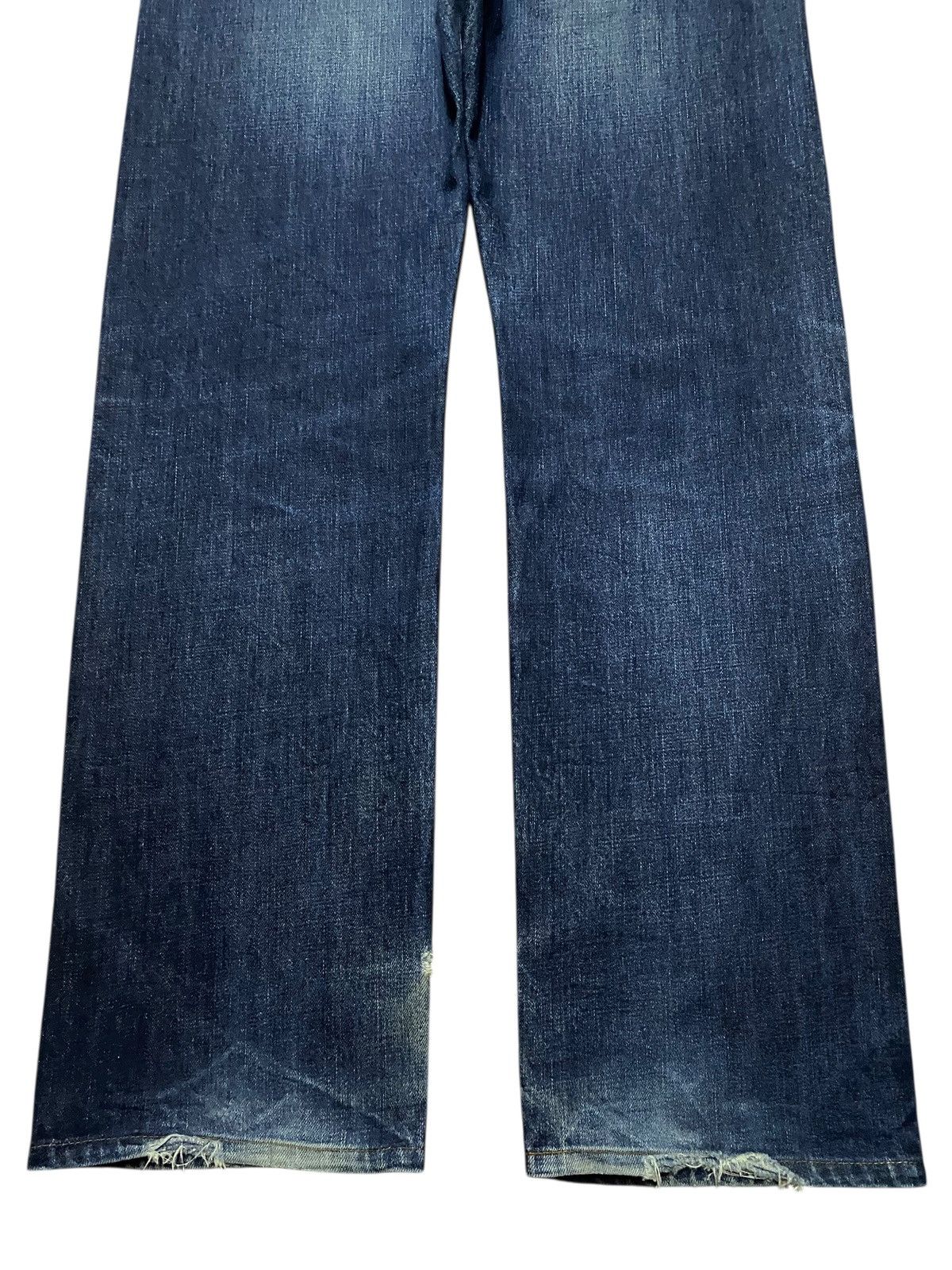Japanese Brand Vintage Japan Brand Green Label Button Donut Button Fly Jean Size US 34 / EU 50 - 6 Thumbnail