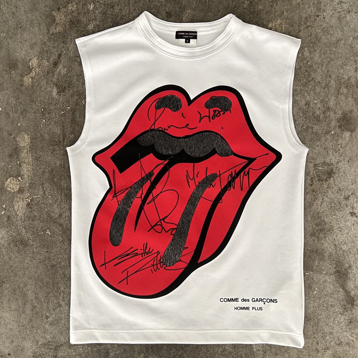 Comme des Garcons Homme Plus CDG Homme Plus - S/S05 - R/S - Digital Tounge - Tank Top Size US S / EU 44-46 / 1 - 3 Thumbnail