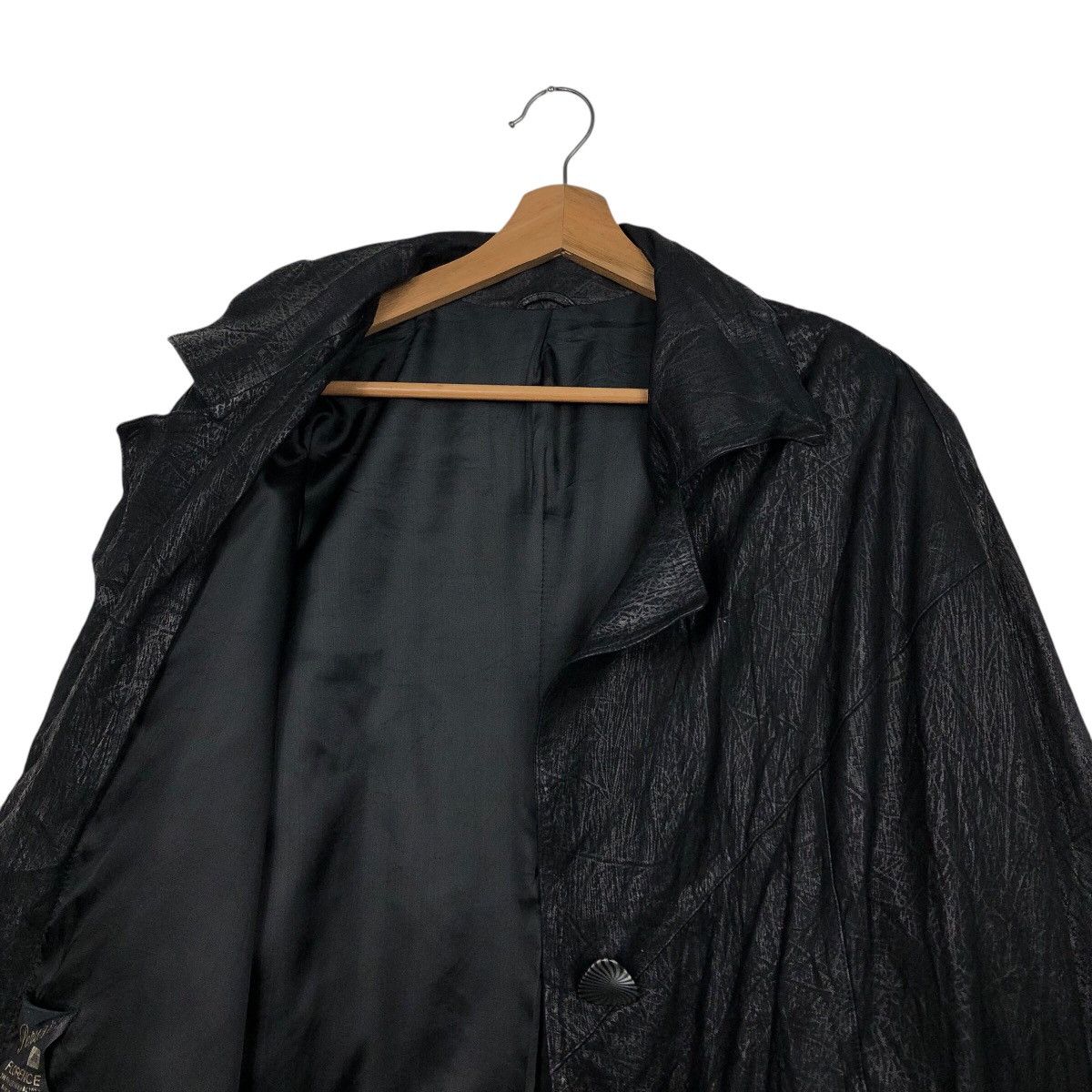 Japanese Brand 📌Vintage Bomber Leather Jacket Florence Italy Issey Miyake Size US M / EU 48-50 / 2 - 13 Thumbnail