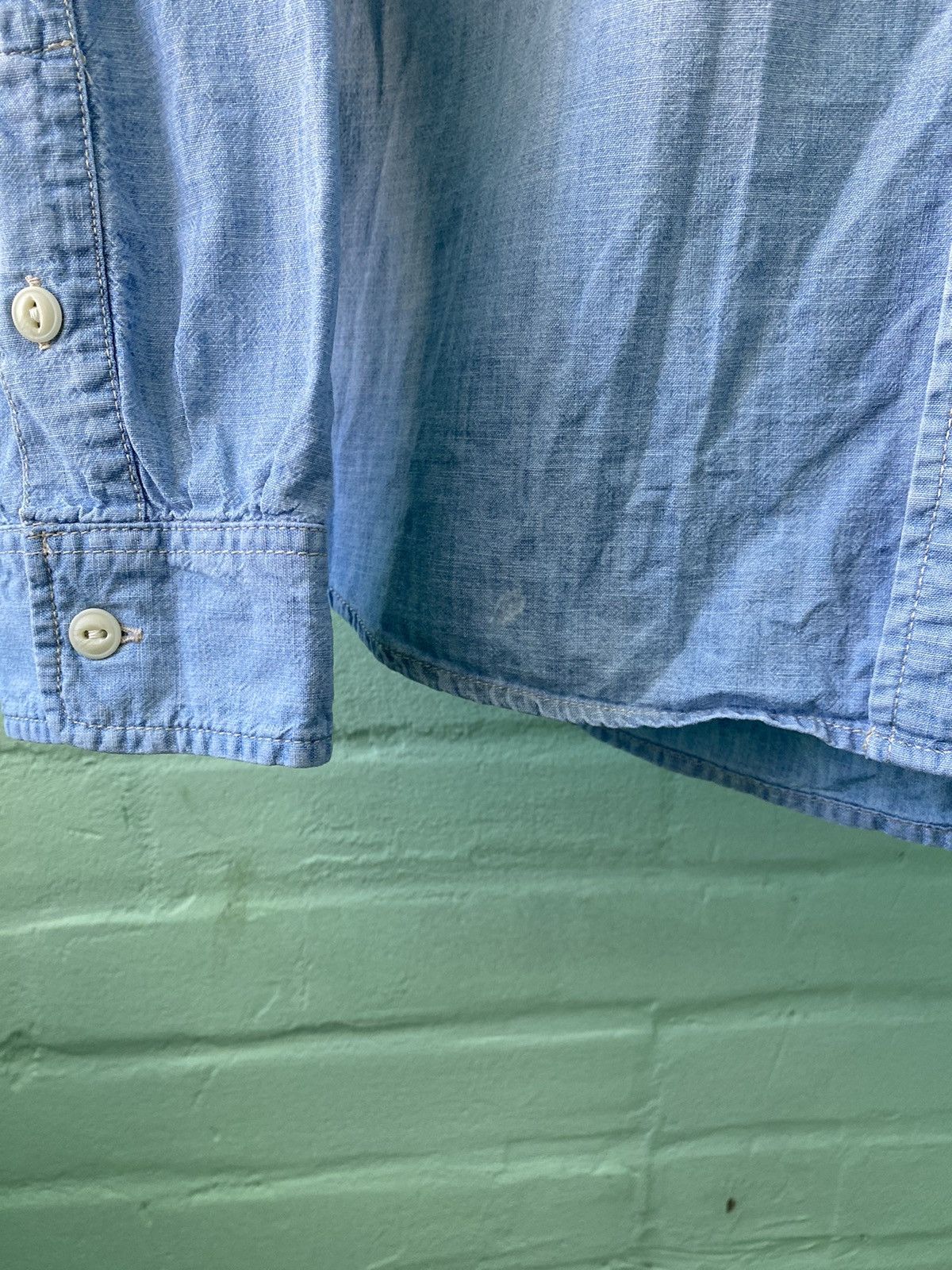Vintage Ralph Lauren DENIM&SUPPLY Remake Work Shirt Size XL Size US XL / EU 56 / 4 - 5 Thumbnail