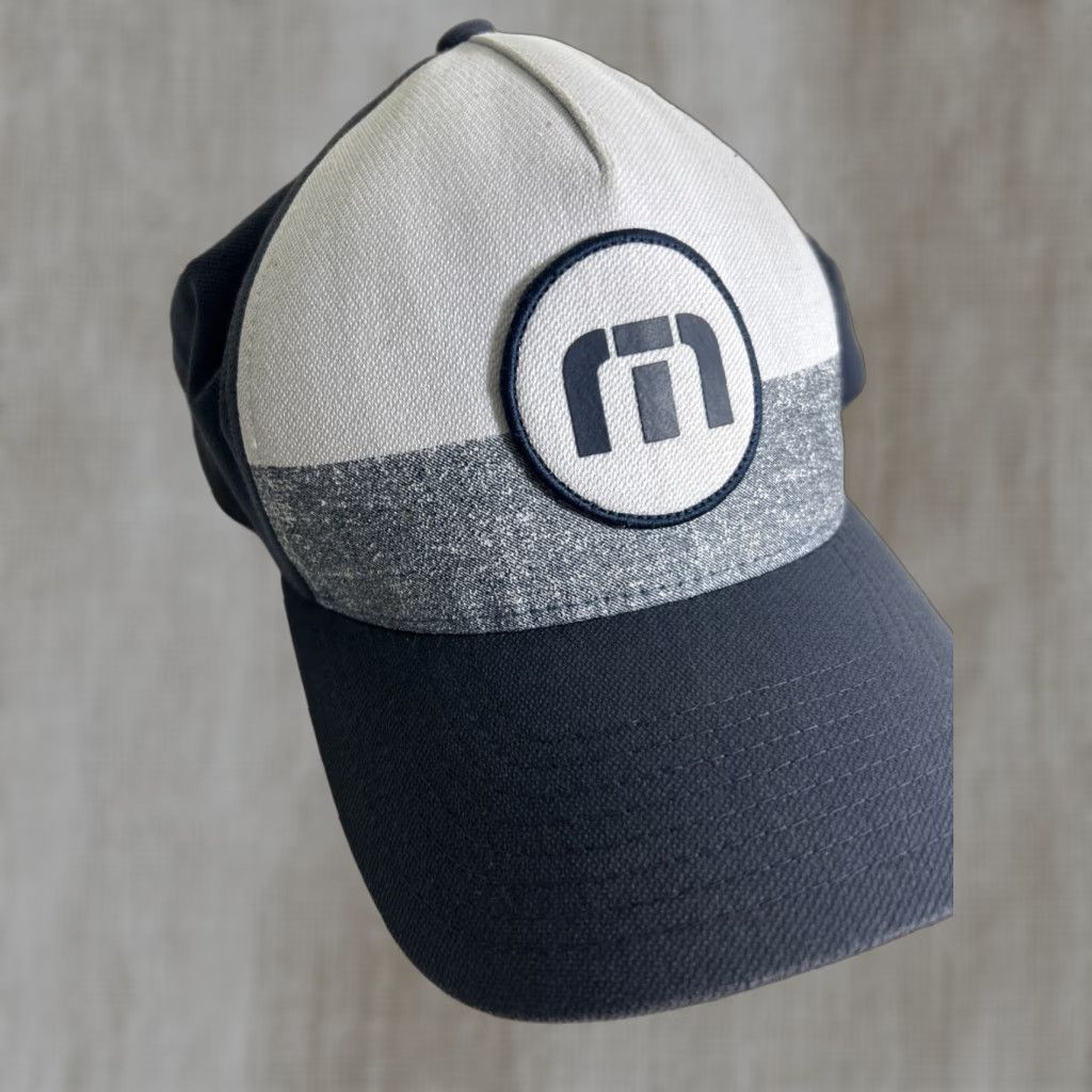TravisMathew Travis Mathew Hat Cap Navy Adjustable Snapback Golf Golfer Blue Men Mens Adjustable Cap Snapback Travis Mathew Hat Blue Golf Cap Size ONE SIZE - 1 Thumbnail