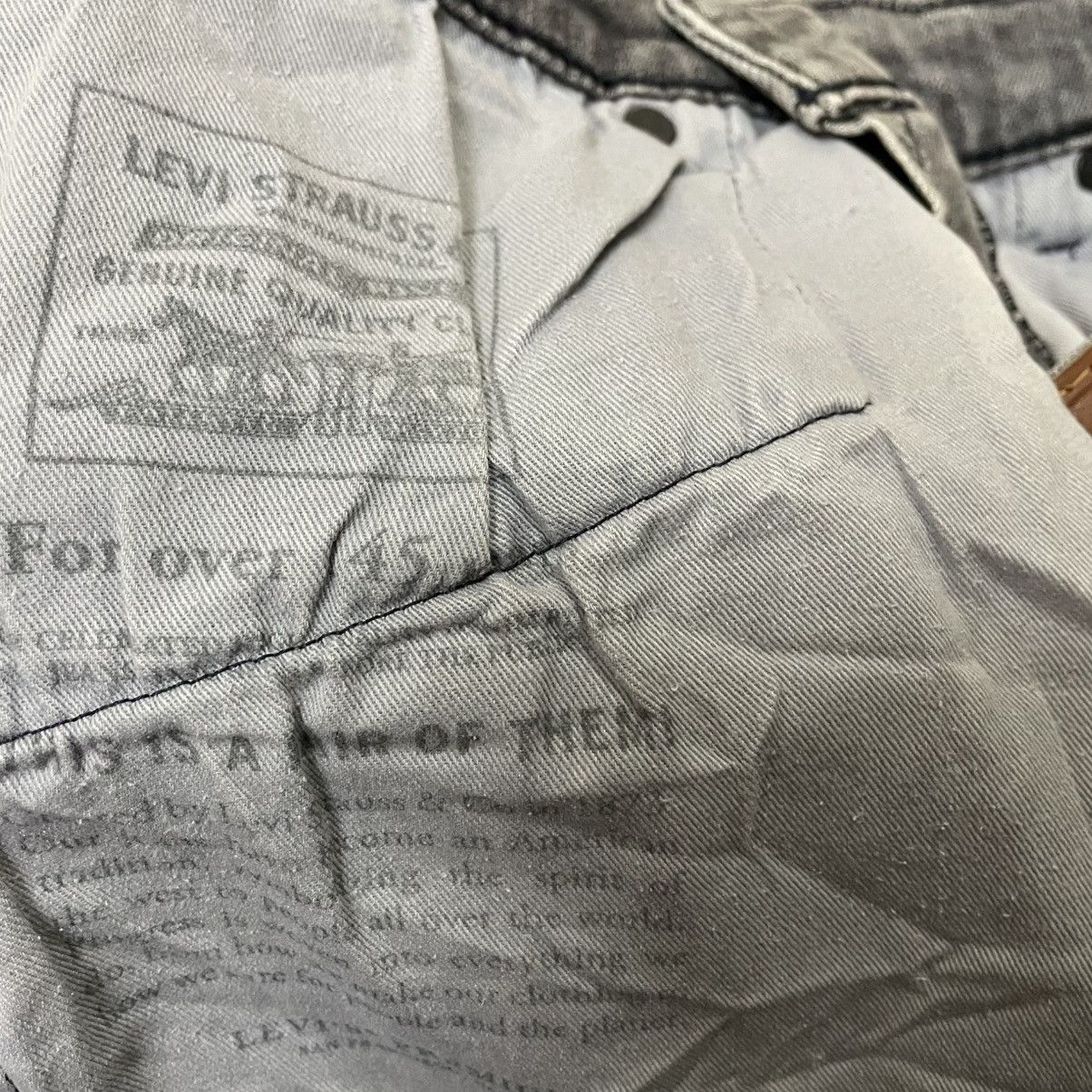 Levi's Vintage Clothing 🔥Vintage Levis 505 Big E Repro Stoned Washed Distress Jeans Size US 30 / EU 46 - 14 Thumbnail