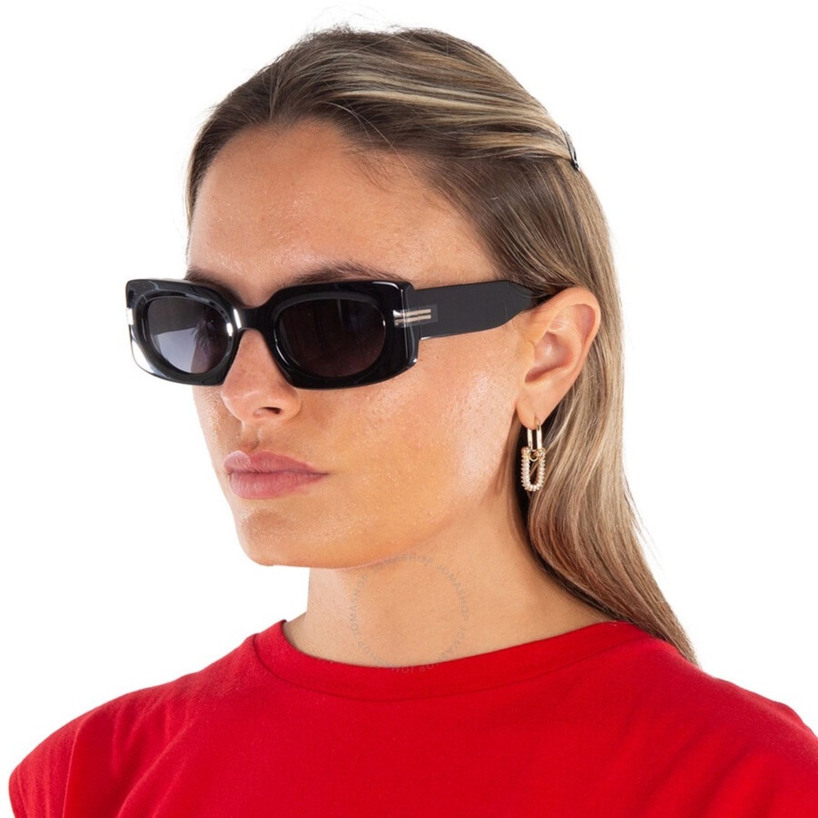 Marc Jacobs BRAND NEW MARC JACOBS MJ 1075/S 807 Black Unisex Sunglasses Size ONE SIZE - 1 Thumbnail