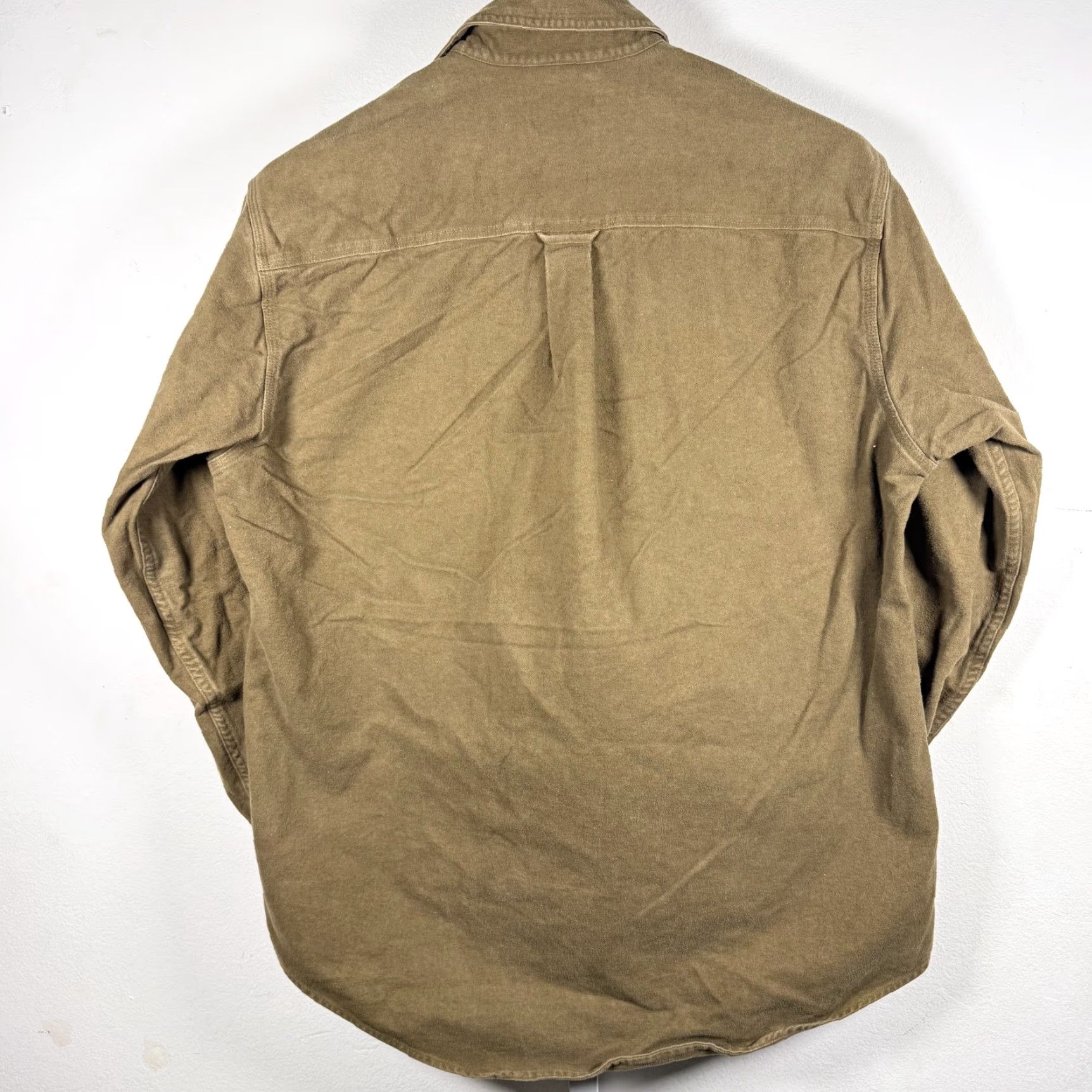 Vintage VINTAGE Woolrich Shirt Brown Plaid Long Sleeve Button-Down Mens Large Size US L / EU 52-54 / 3 - 2 Thumbnail