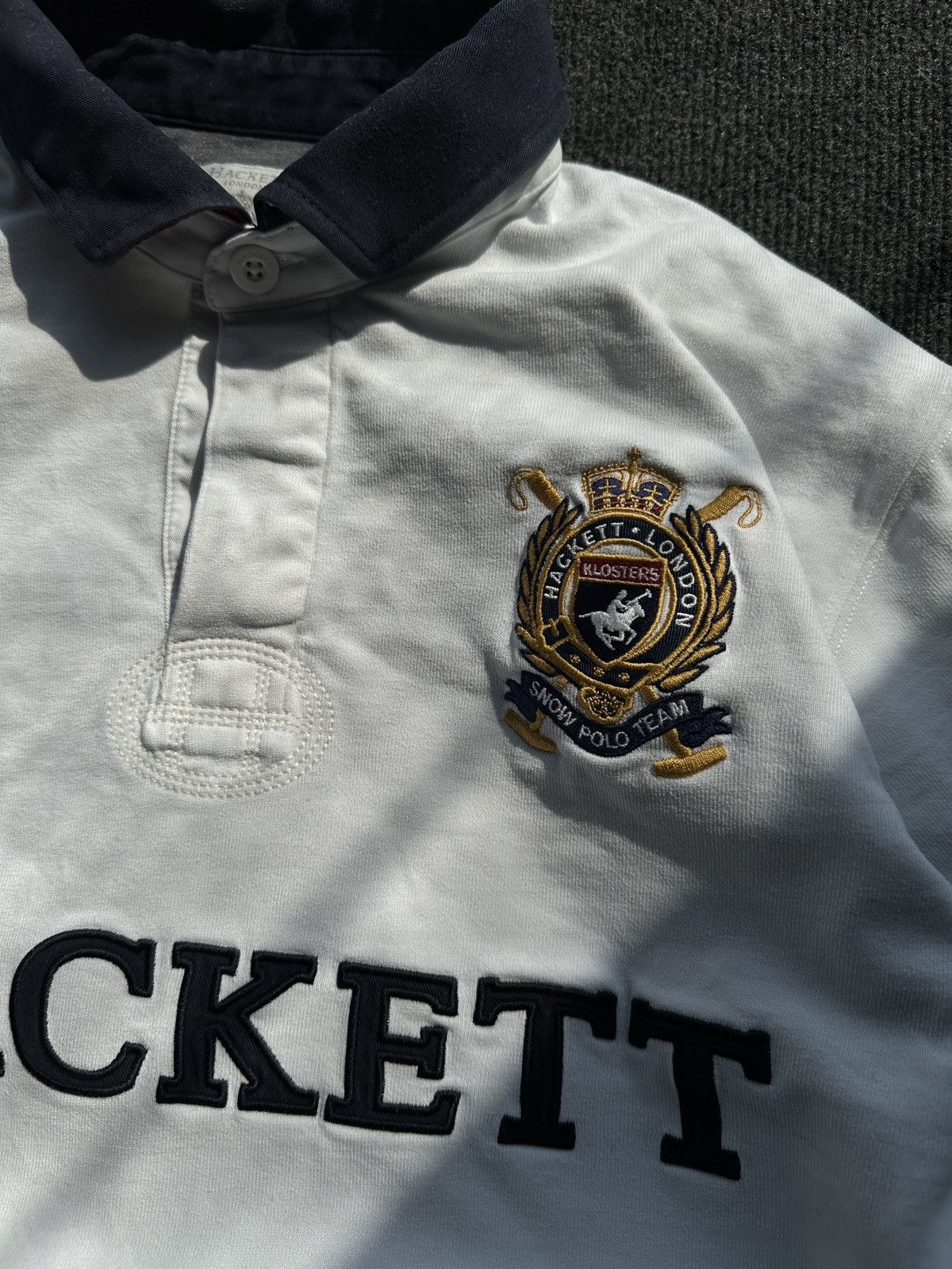 Hackett HACKETT🚨 RYGBY POLO SNOW POLO TEAM SWISS KLOSTERS Size US S / EU 44-46 / 1 - 6 Thumbnail