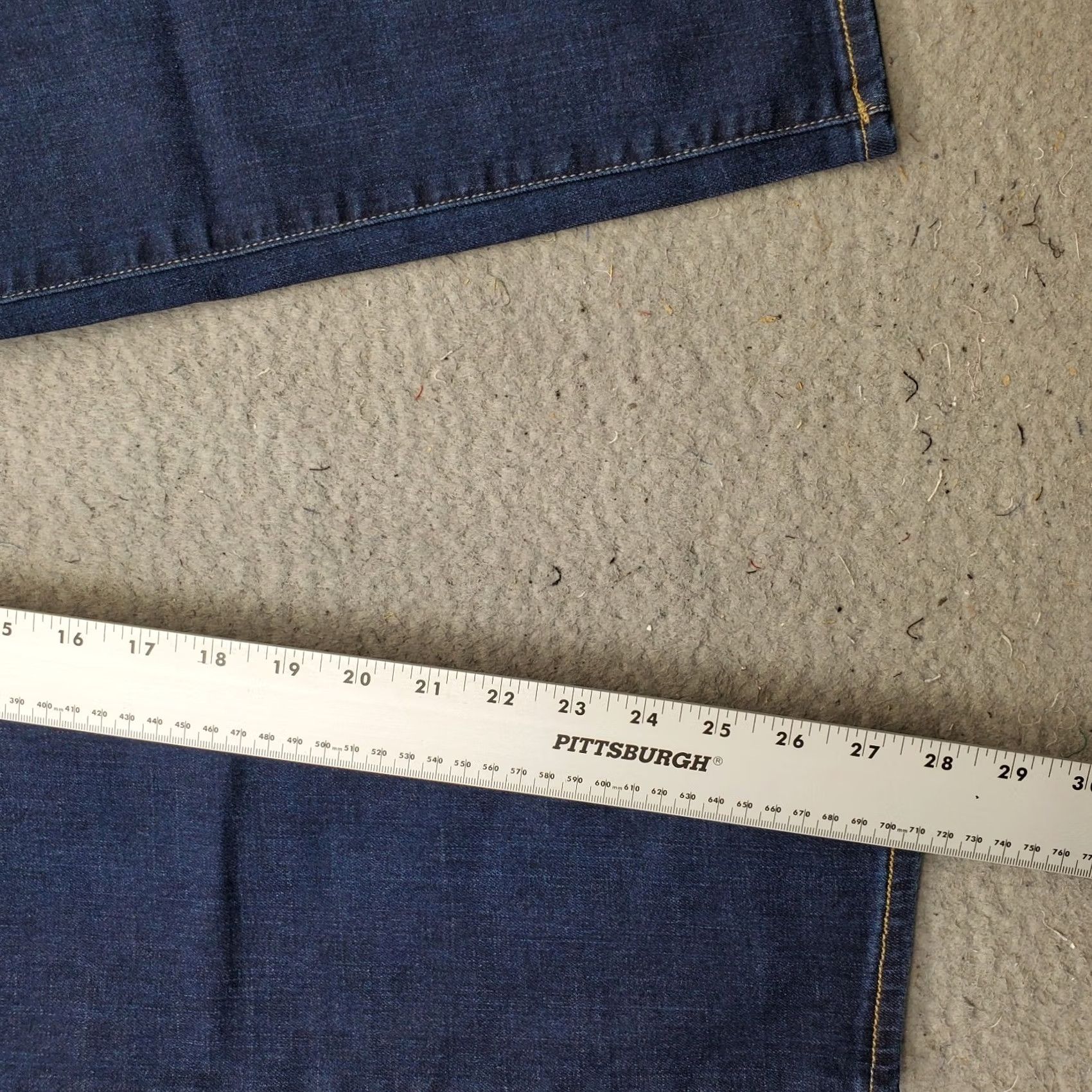 Vintage Seven7 Jeans Womens 12 Blue Denim Stretch Regular Skinny Leg Medium Wash Jeans Size 34" / US 12 / IT 48 - 4 Thumbnail