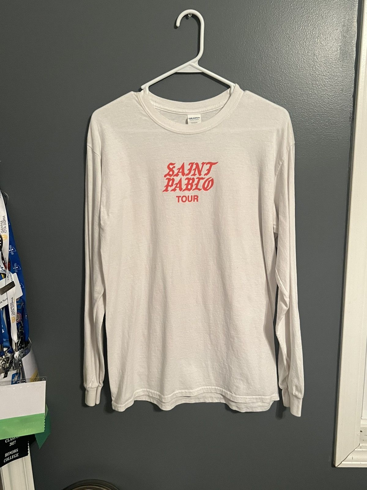 image of Kanye West Saint Pablo General Admission Tee in White, Men's (Size Medium)