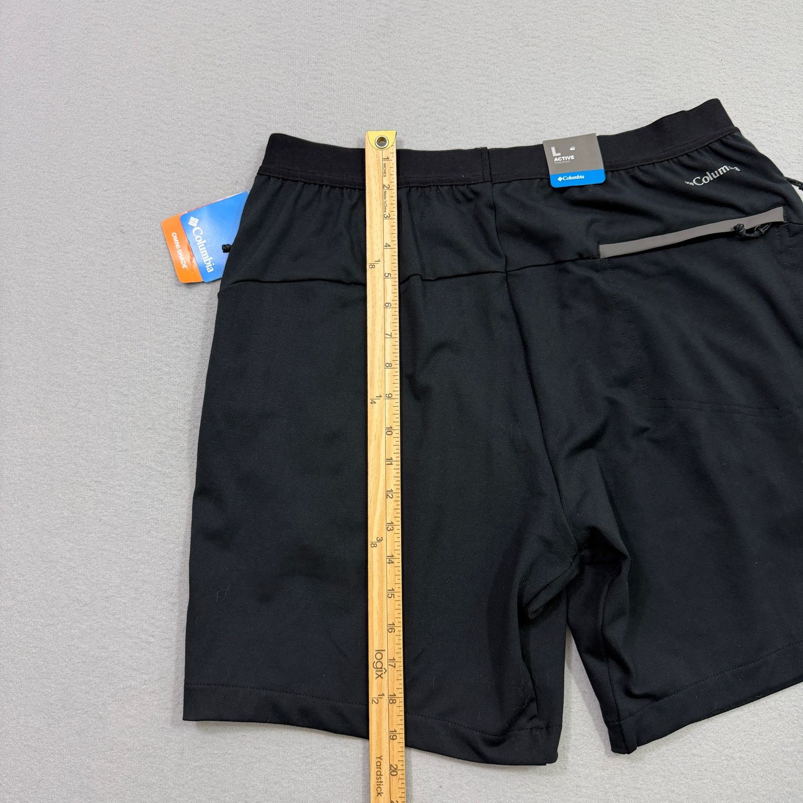Columbia Columbia Tech Trail Knit Shorts Large Black 7" Inseam NEW Size US 32 / EU 48 - 10 Thumbnail