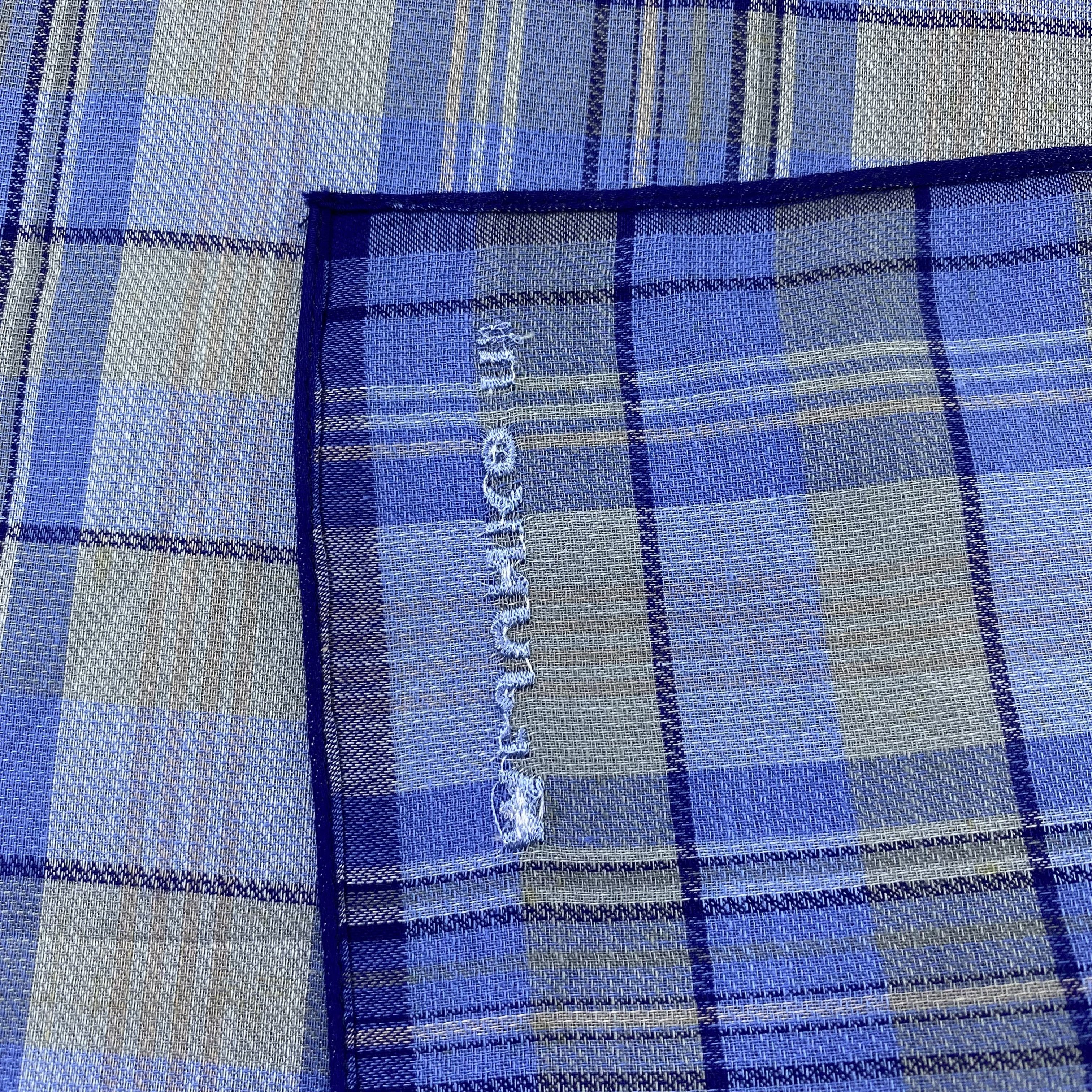 Japanese Brand Mr.Junko Handkerchief Neckerchief Bandana-B1614 Size ONE SIZE - 6 Thumbnail