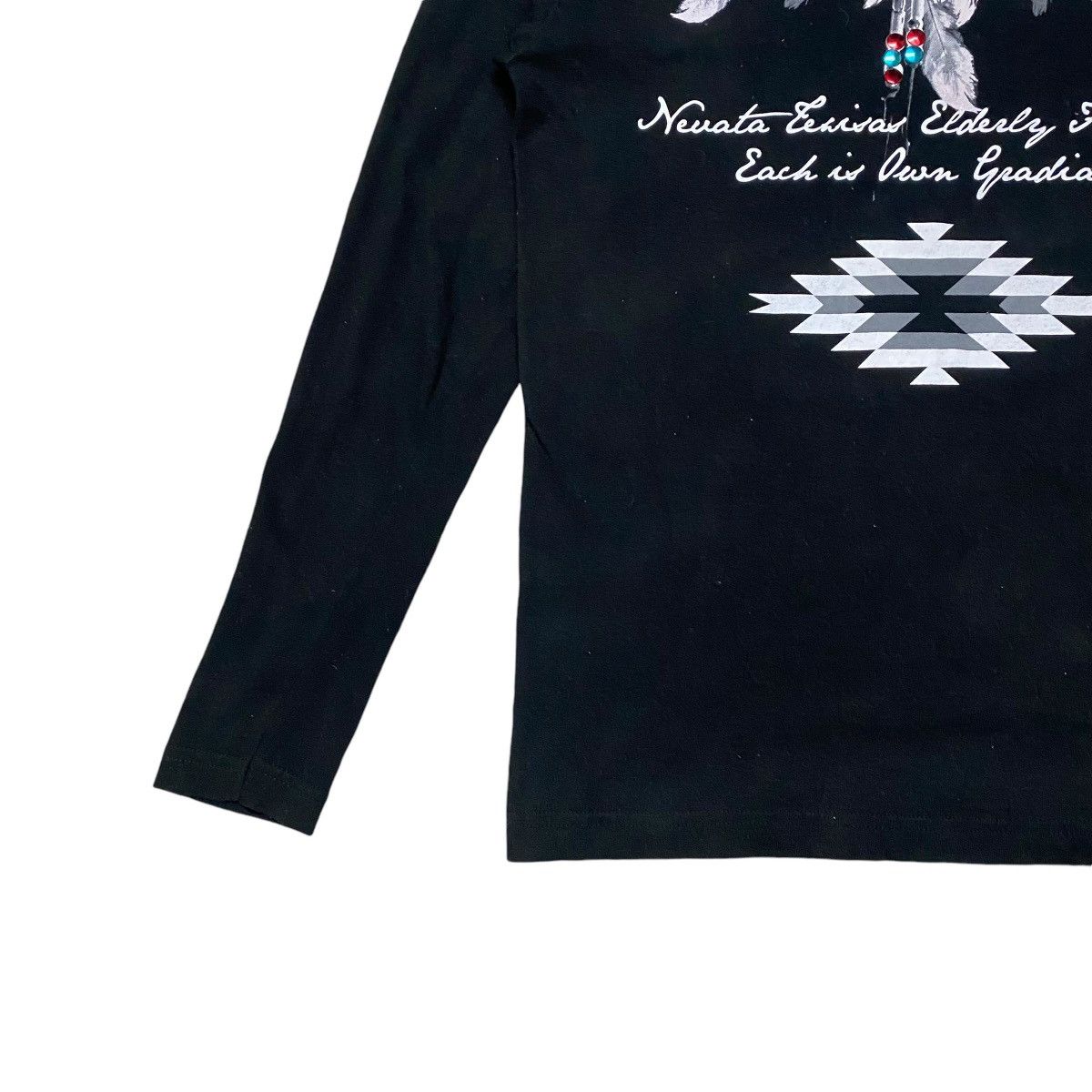 Japanese Brand LIQUID BOY Feather Trompe Loeil Shirt longsleeve Size US M / EU 48-50 / 2 - 9 Thumbnail