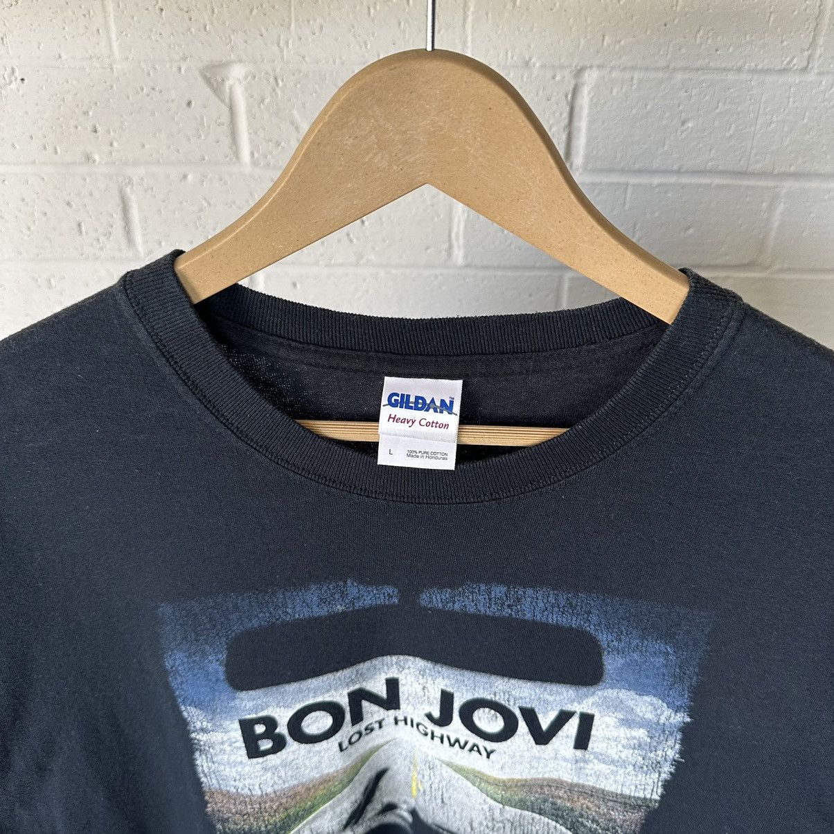 Vintage Bon Jovi 2007 “Lost Highway” Tour T-Shirt Size US L / EU 52-54 / 3 - 3 Thumbnail
