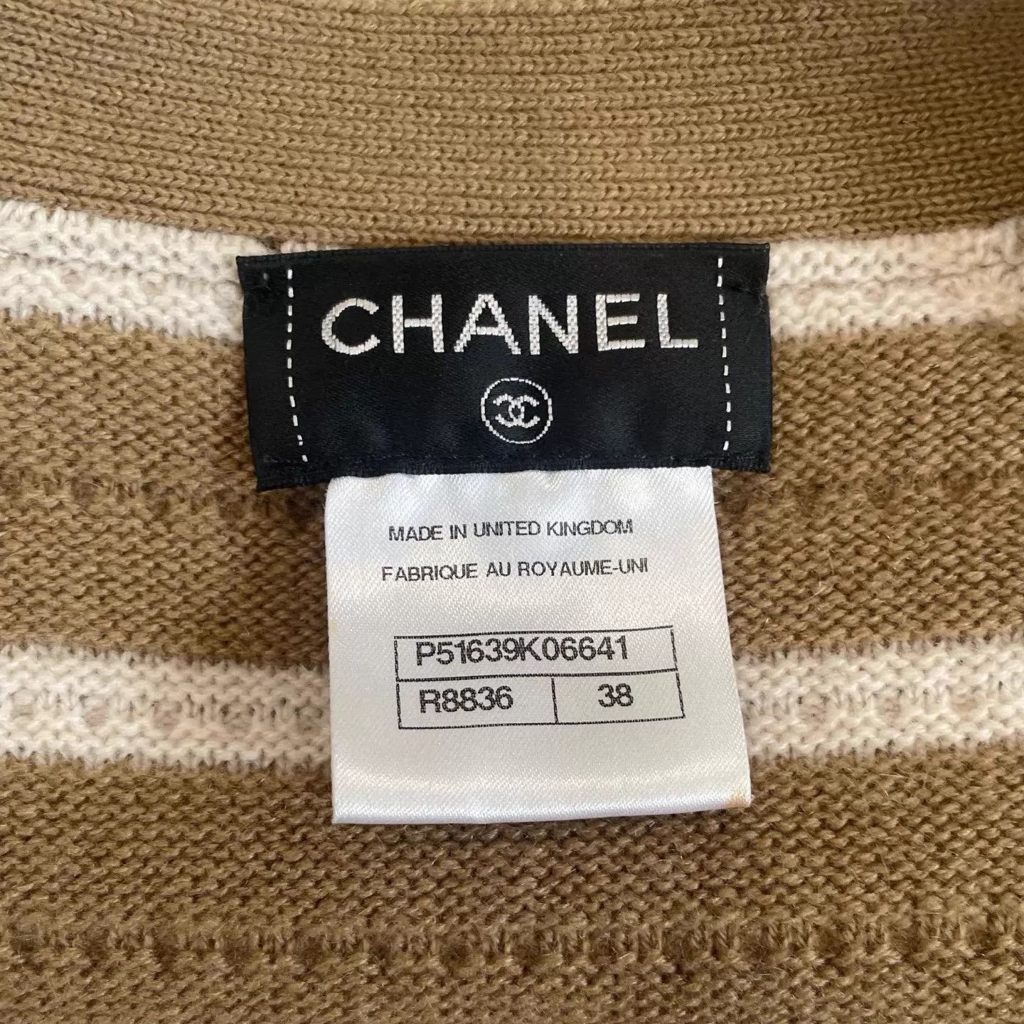 Chanel Chanel Camel French Waist-Cinched Slim Fit Dress 38 Size S / US 4 / IT 40 - 5 Thumbnail