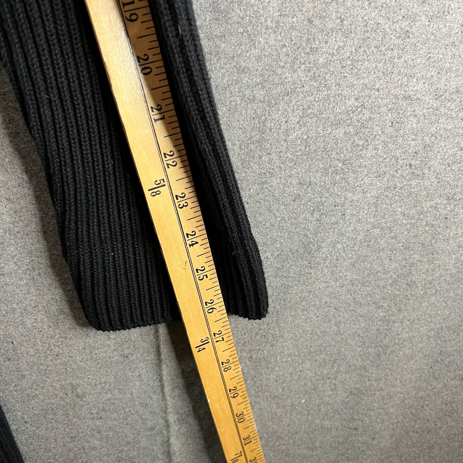 Ralph Lauren Ralph Lauren 100% Cotton Black Size L Knit Ribbed Size L / US 10 / IT 46 - 8 Thumbnail