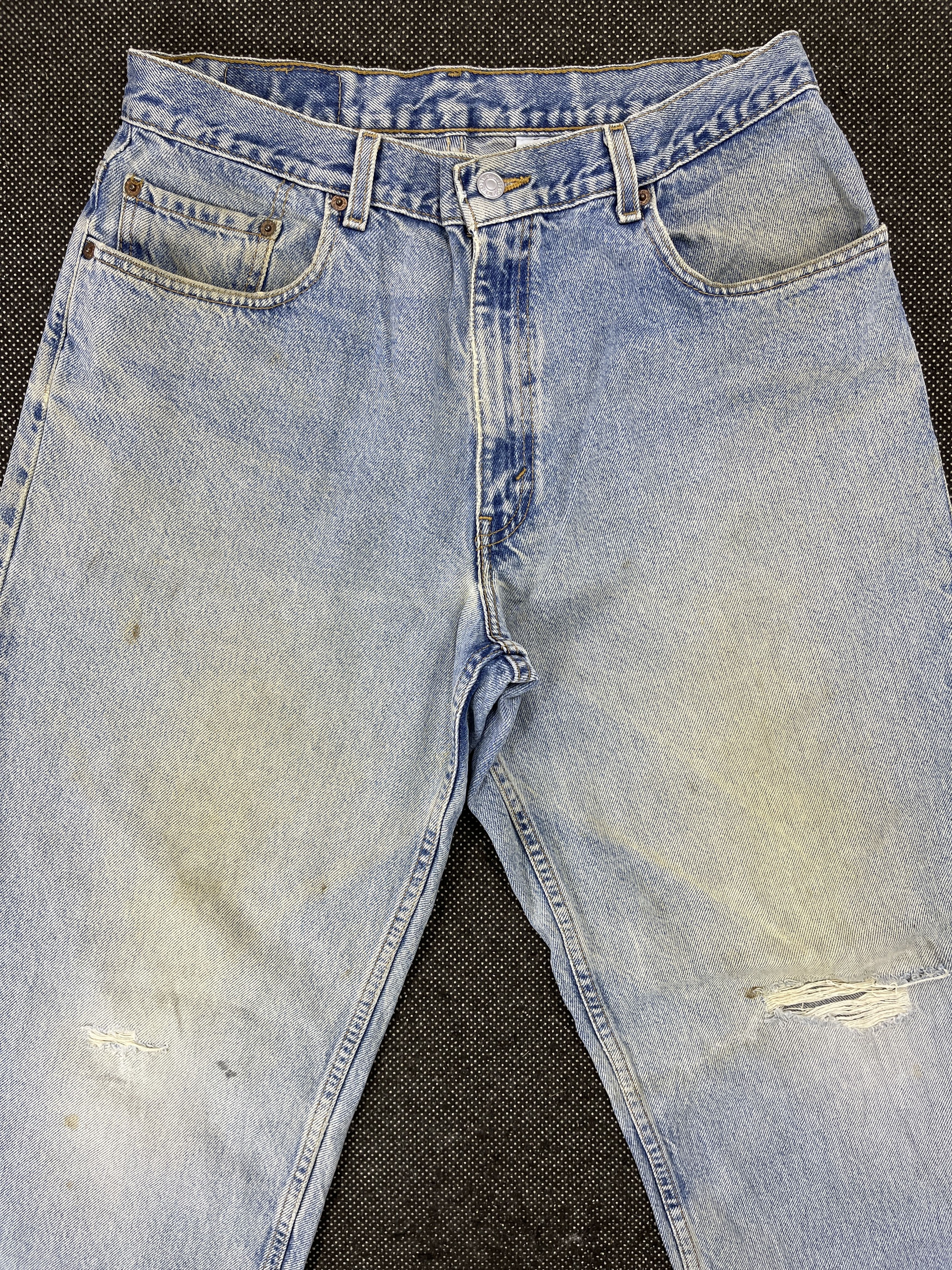 Levi's 90’s Vintage Levis 550 Light Wash Jeans - J667 Size US 34 / EU 50 - 3 Thumbnail