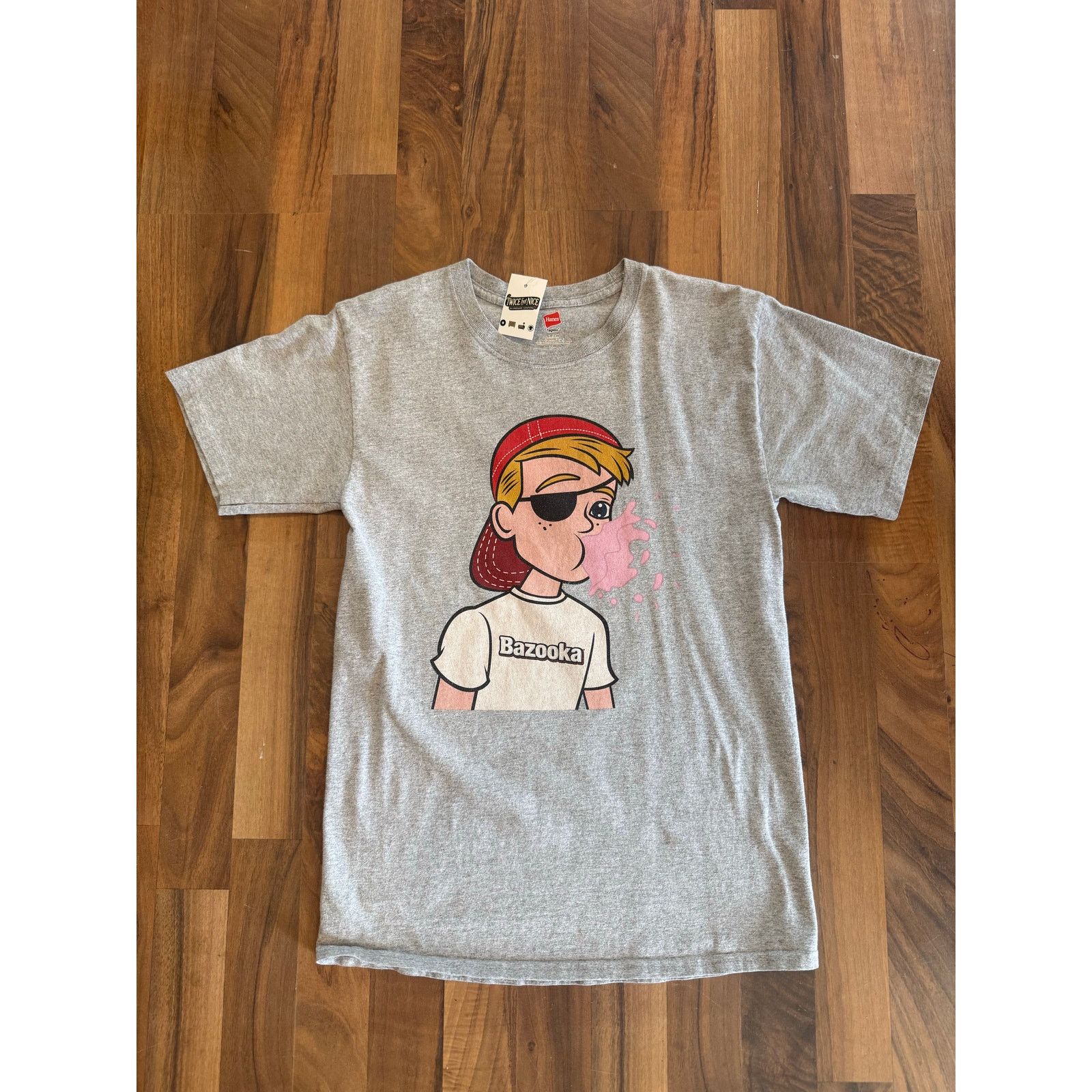 Hanes Y2K Bazooka Joe Promo Size Small Size US S / EU 44-46 / 1 - 1 Thumbnail