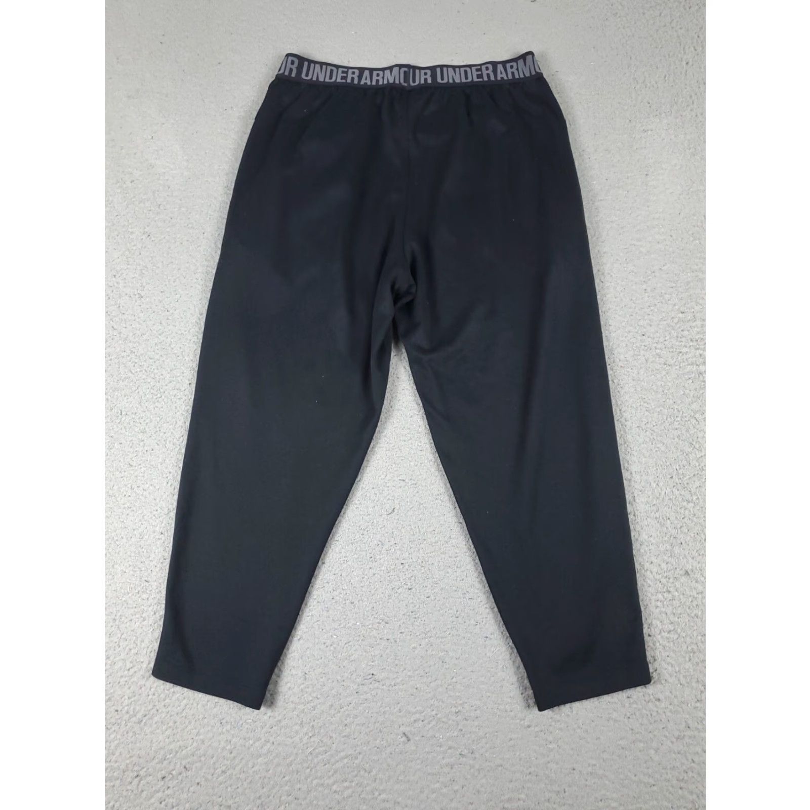 Under Armour Under Armour Pants Men Small Black Lightweight Active Track Sweatpants Joggers Regular Fit with Pockets Size US 29 - 5 Thumbnail