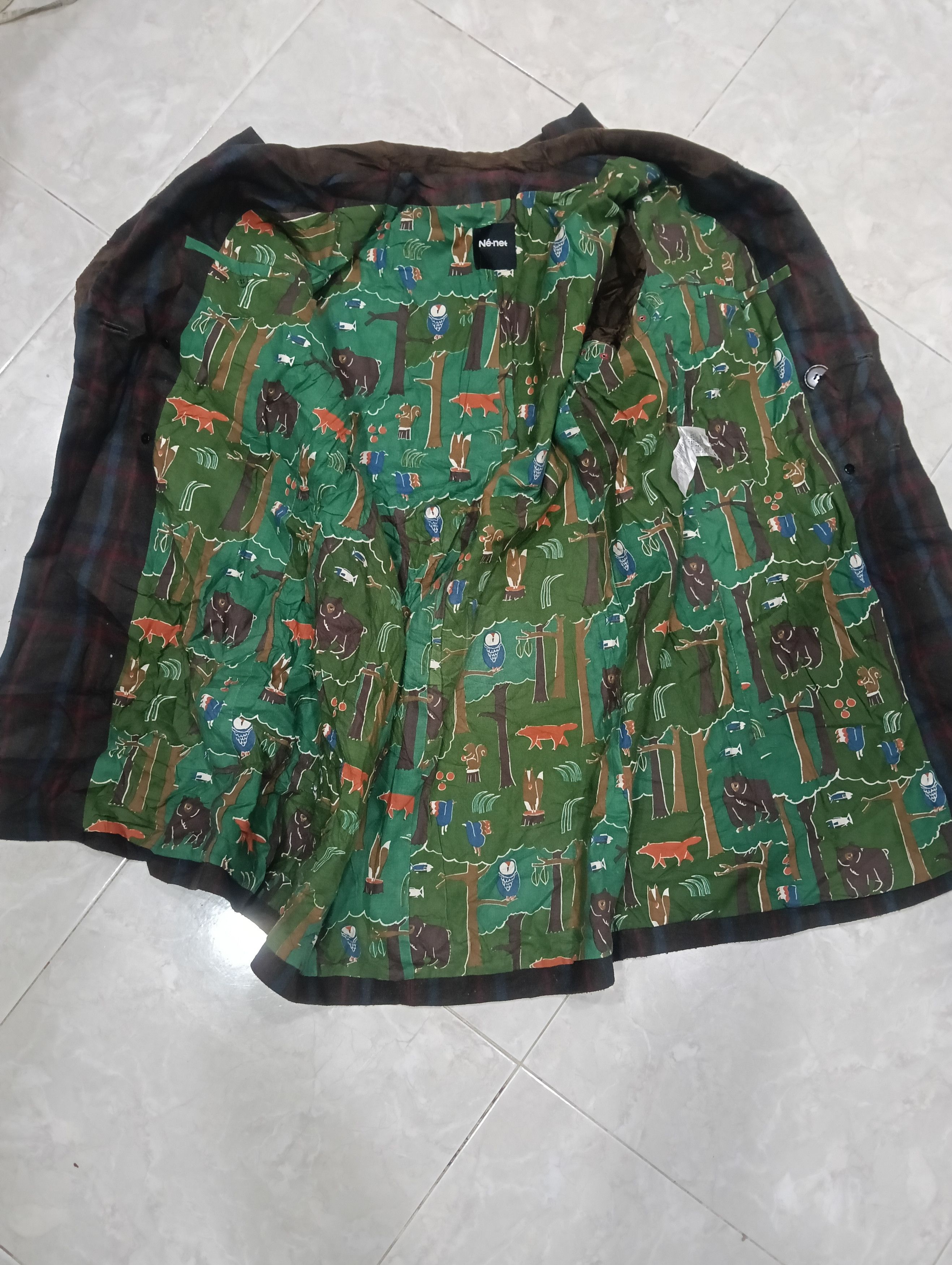 Issey Miyake Vintage Ne Net Issey Miyake Long Coat Jacket Size US M / EU 48-50 / 2 - 7 Thumbnail