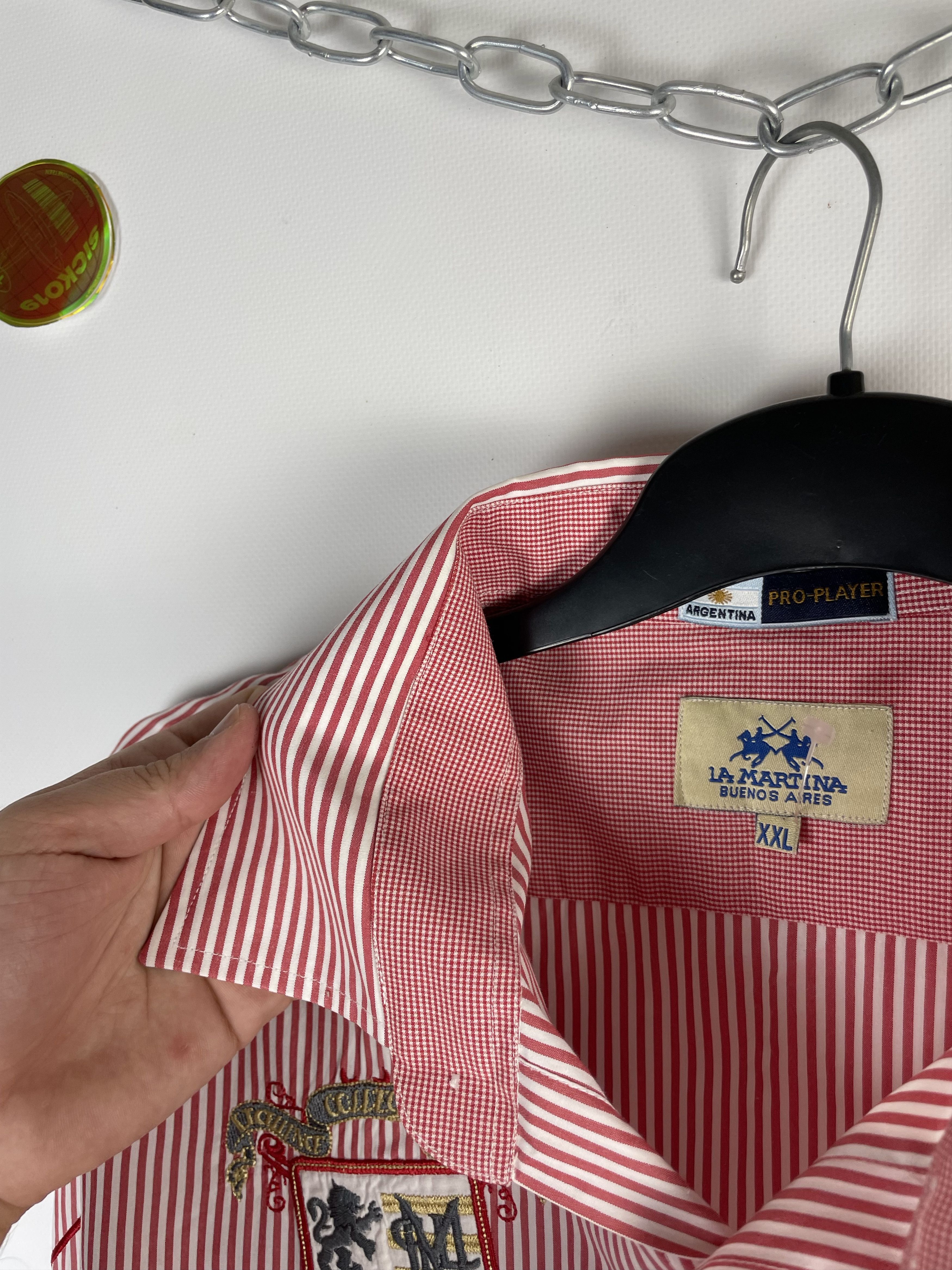 La Martina La Martina Shirts Button Ups Vintage Size US XXL / EU 58 / 5 - 11 Thumbnail