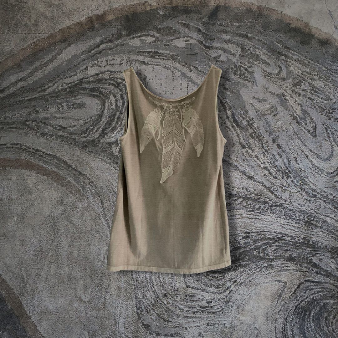 GOA Feather Tank Top