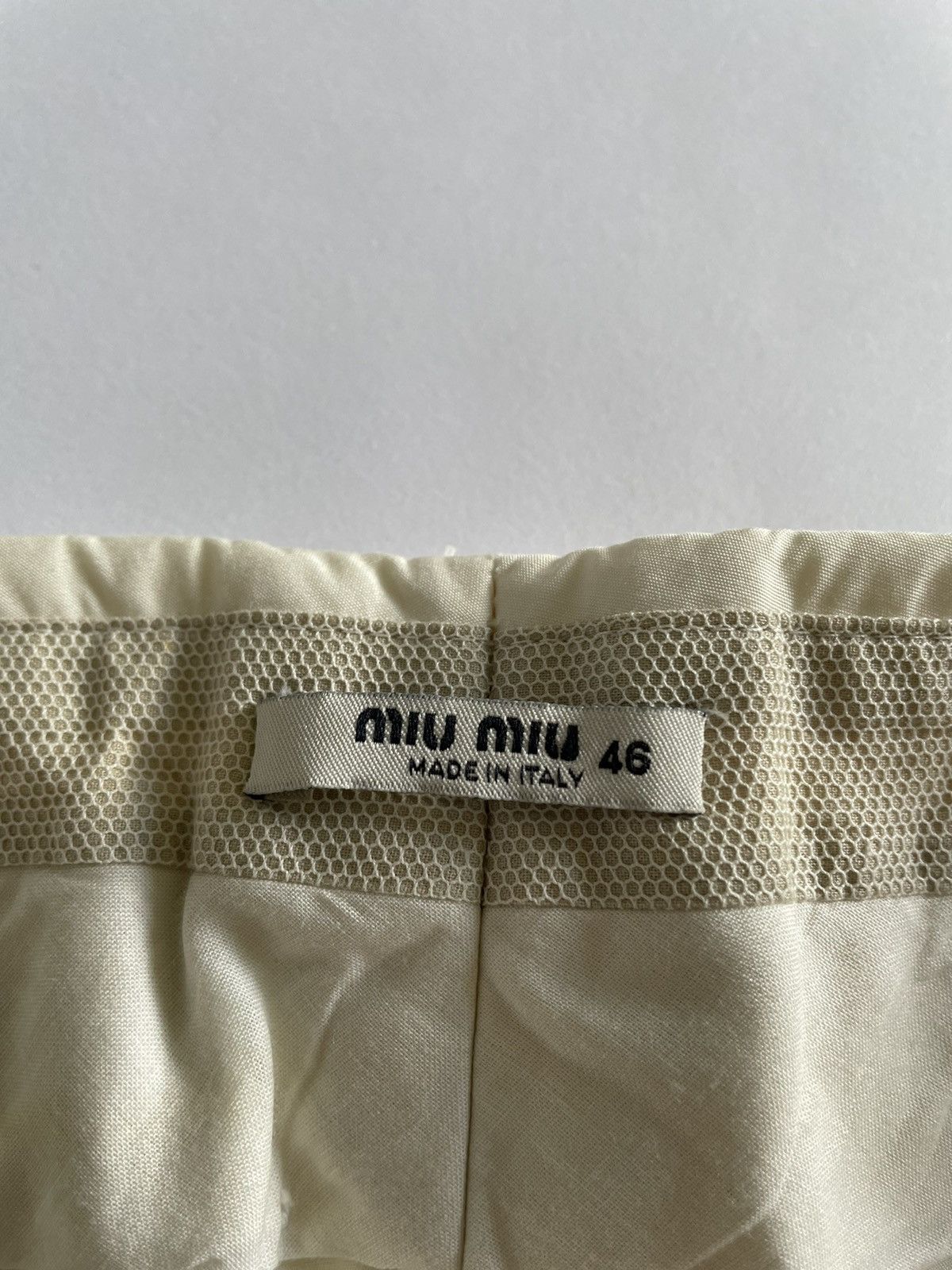 Miu Miu Miu Miu Early 2000’s Wide Pants Size US 32 / EU 48 - 6 Thumbnail