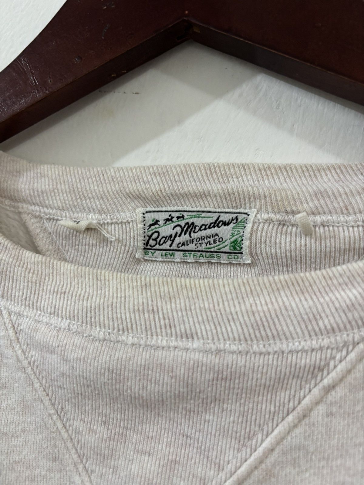 Levi's × Levi's Made & Crafted × Levi's Vintage Clothing LEVI’S VINTAGE CLOTHING BAY MEADOWS SWEATSHIRT Size US M / EU 48-50 / 2 - 2 Thumbnail