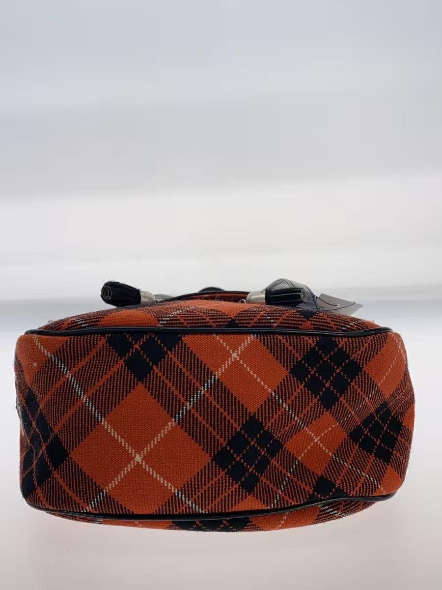Vivienne Westwood Plaid Tassel Hand Bag Size ONE SIZE - 4 Thumbnail