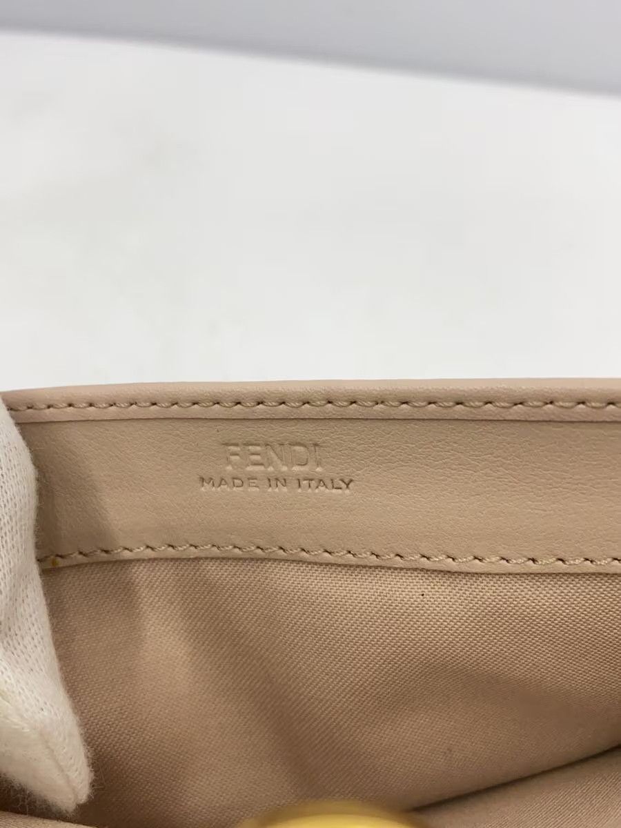 Fendi Fendi F Leather Continental Wallet Pink Size ONE SIZE - 9 Thumbnail
