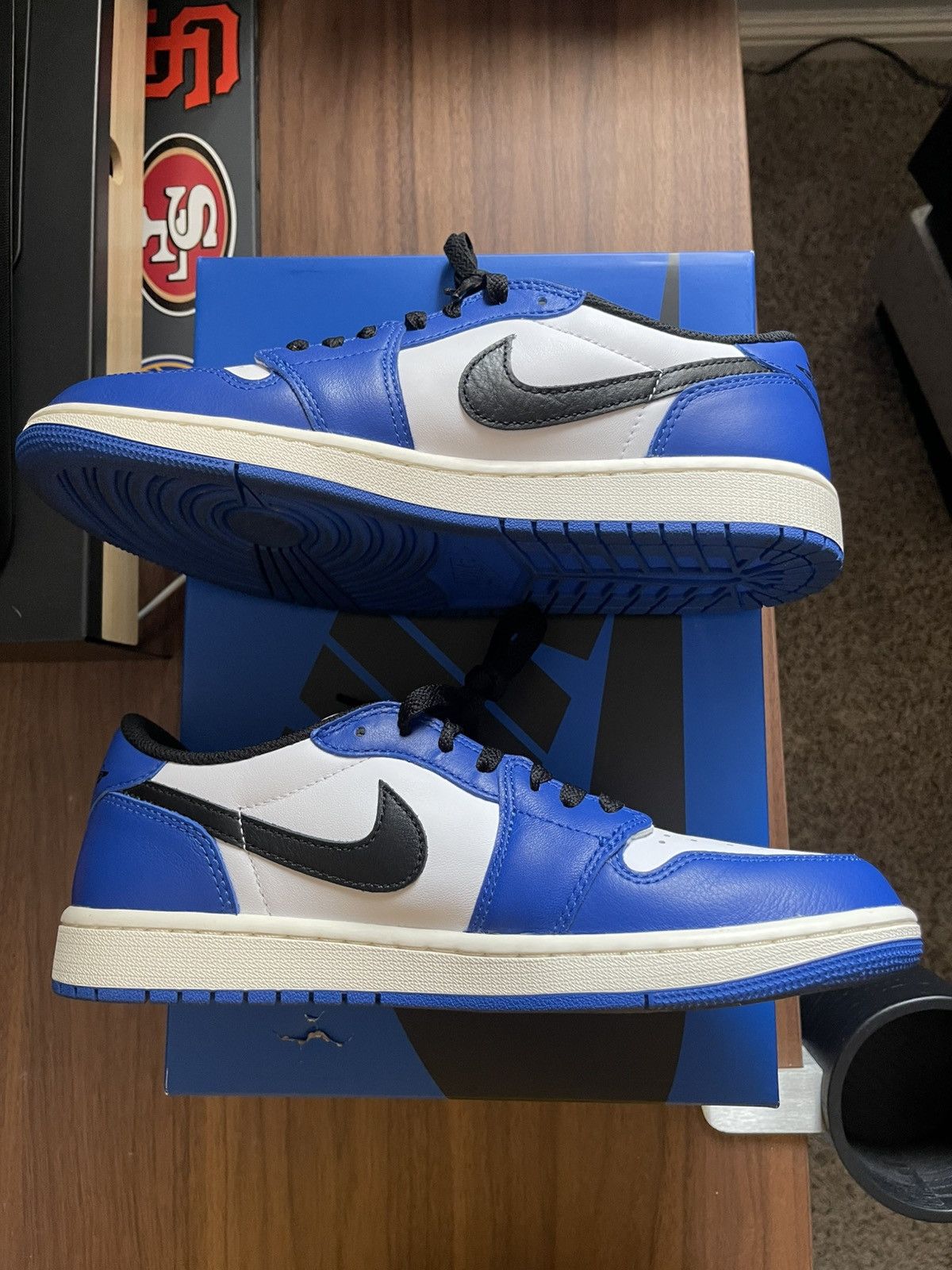 Jordan Brand Air jordan 1 low Game Royal Size US 9.5 / EU 42-43 - 2 Thumbnail